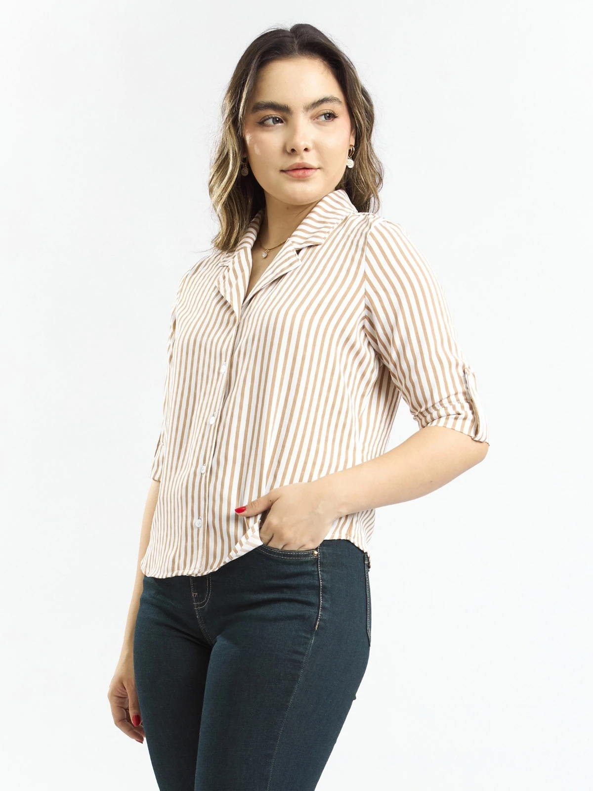 BLUSA MANGA 3/4 ALGODÓN MUJER PARADA 111 GRETEL - 3