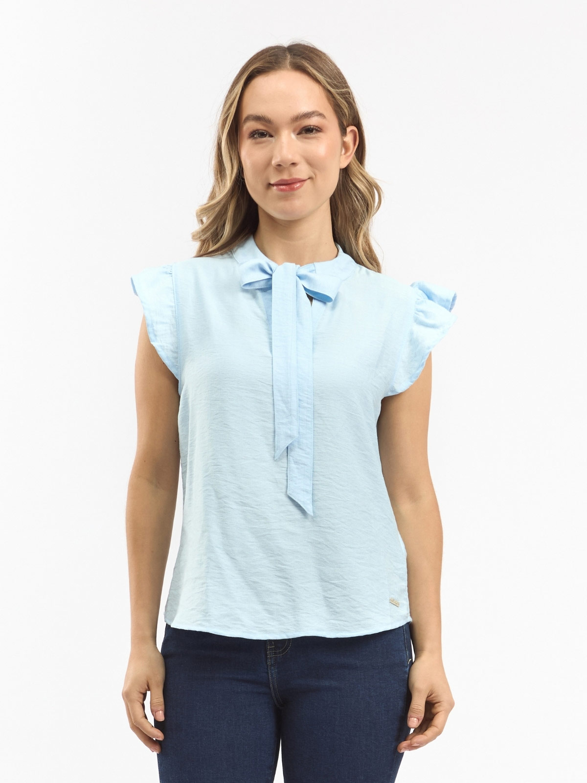 BLUSA MANGA CORTA ALGODÓN MUJER PARADA 111 ITALA - 1
