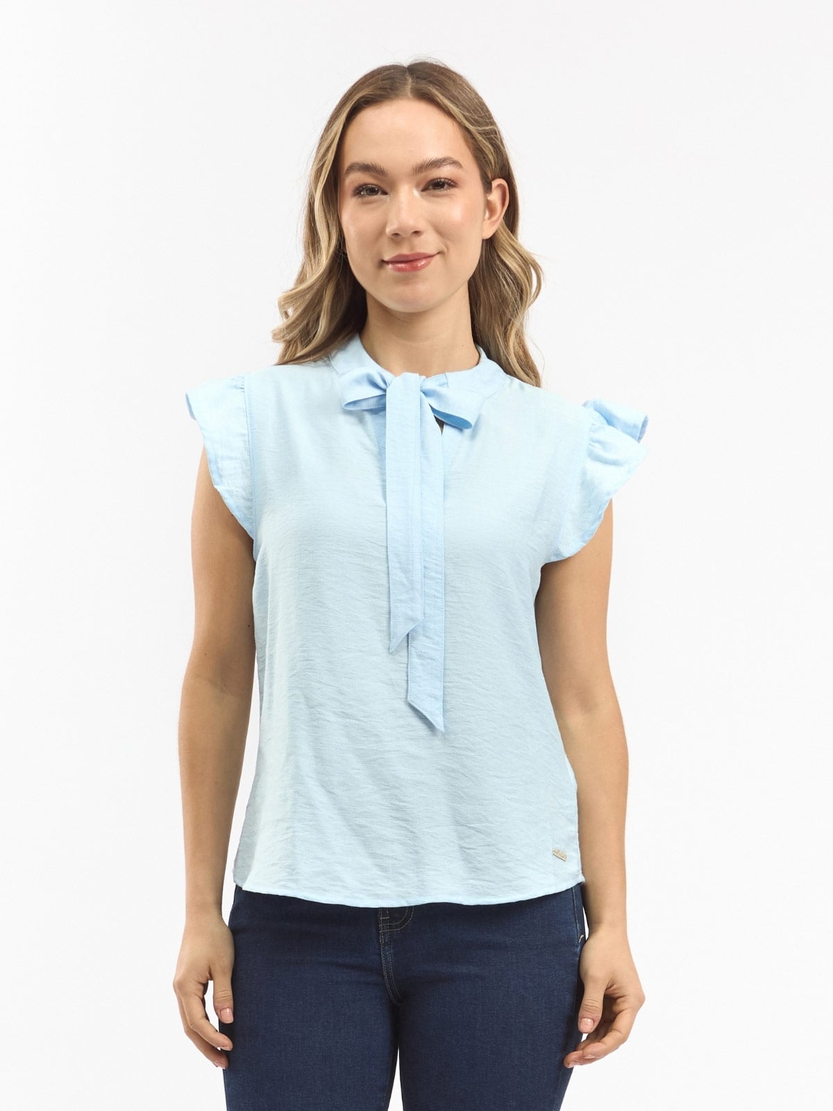 BLUSA MANGA CORTA ALGODÓN MUJER PARADA 111 ITALA - 1