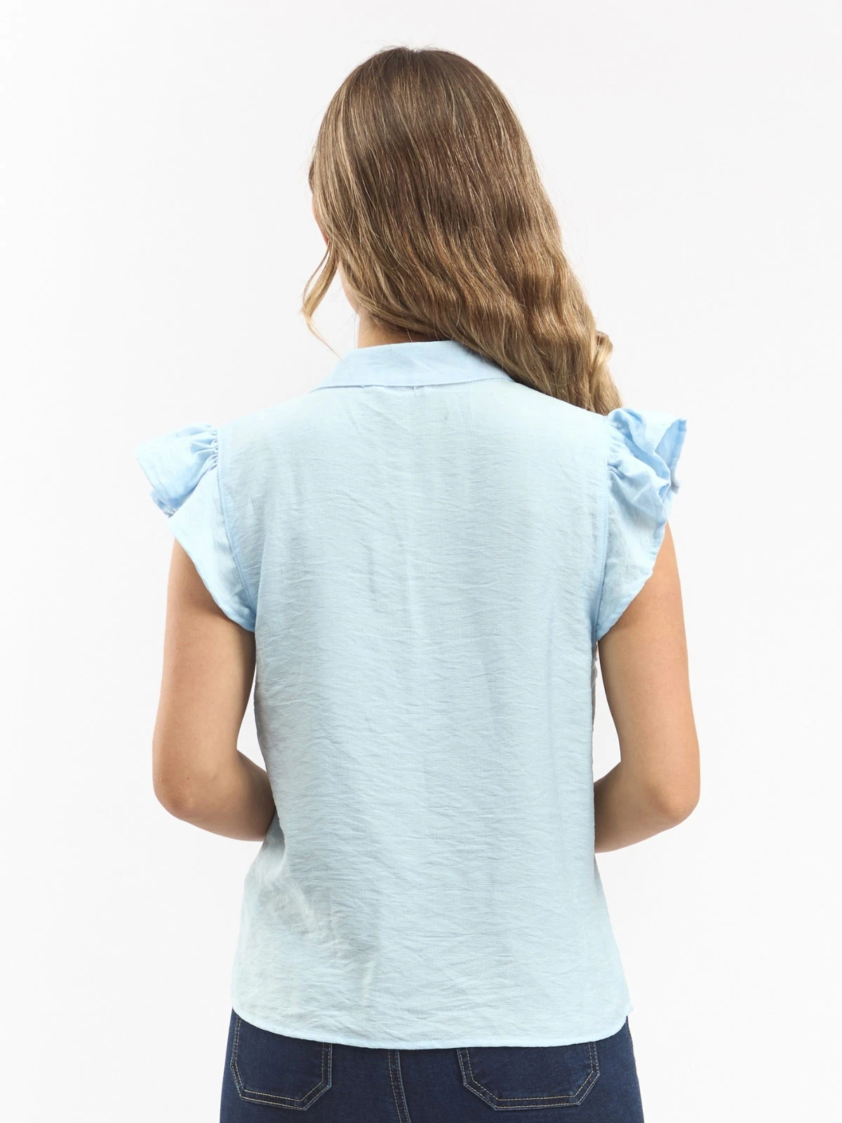 BLUSA MANGA CORTA ALGODÓN MUJER PARADA 111 ITALA - 2