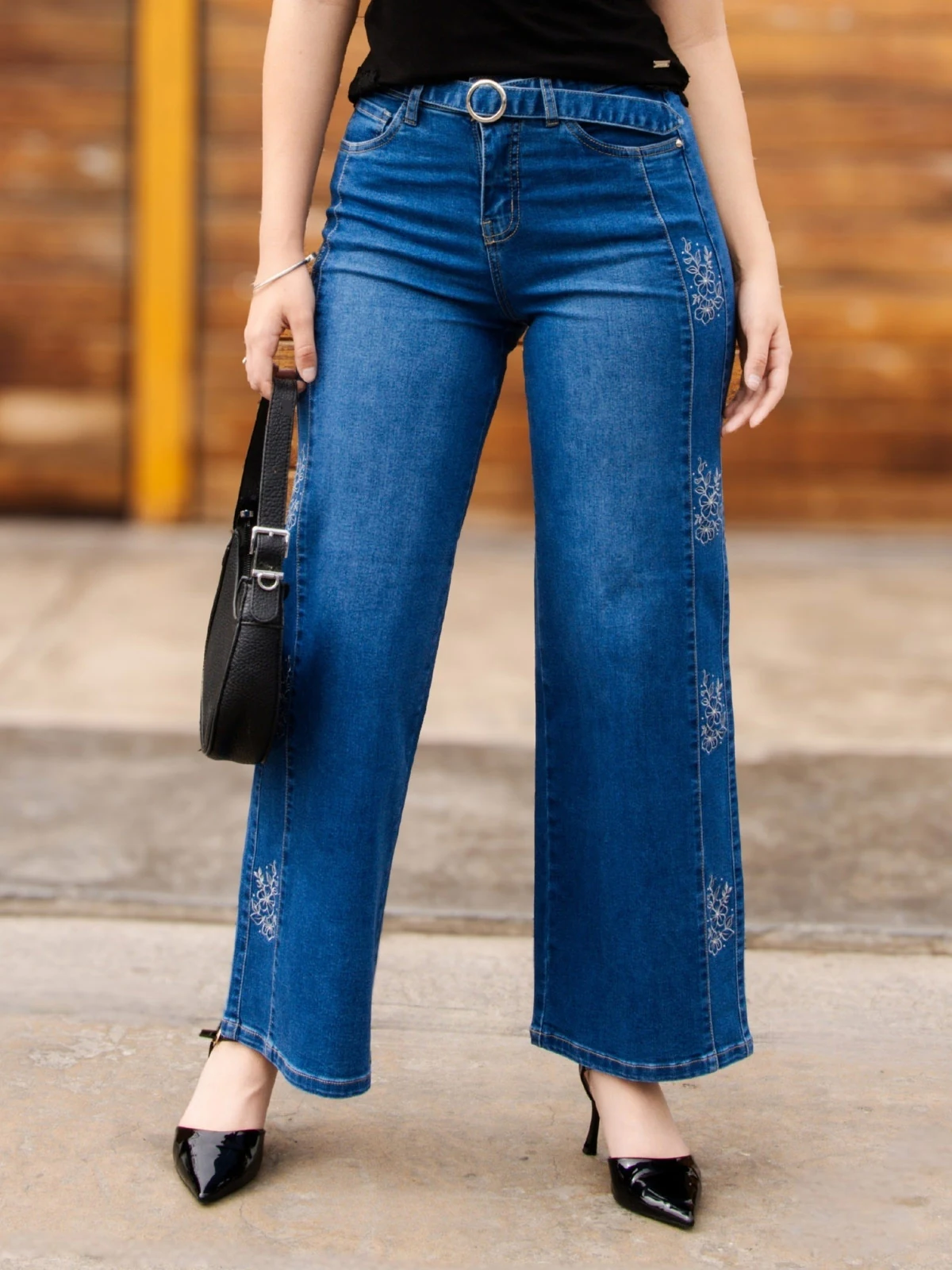 JEAN ALGODÓN WIDELEG MUJER PARADA 111 HILARI - 2
