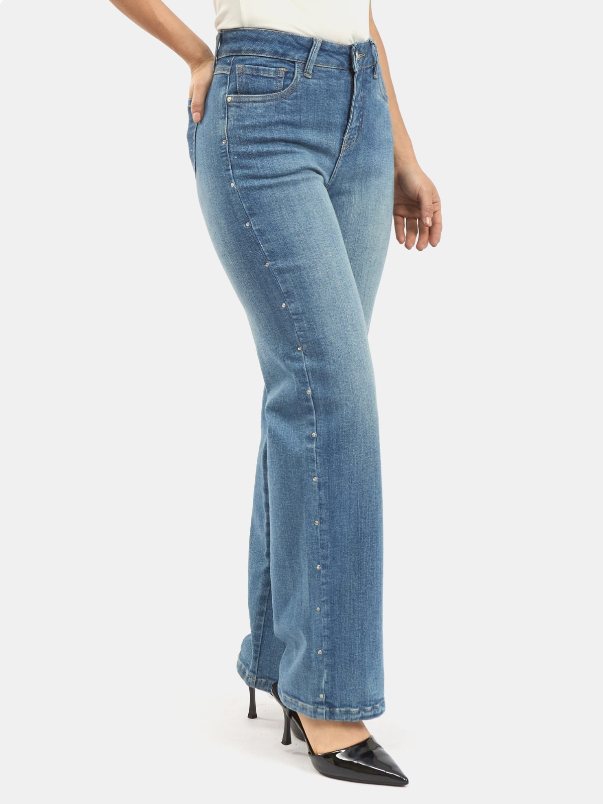 JEANS ALGODÓN RECTO MUJER PARADA 111 ROSALIA - 4
