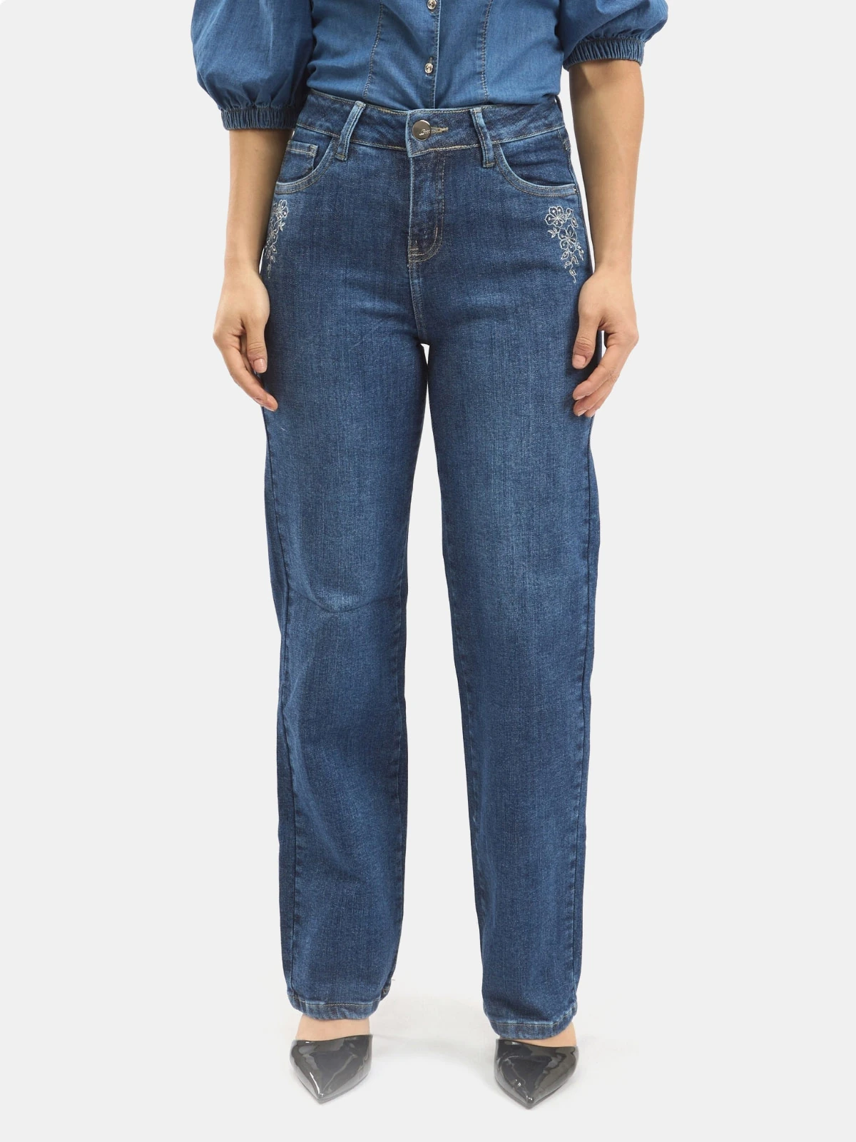 JEANS ALGODÓN RECTO MUJER PARADA 111 LORETO - 2