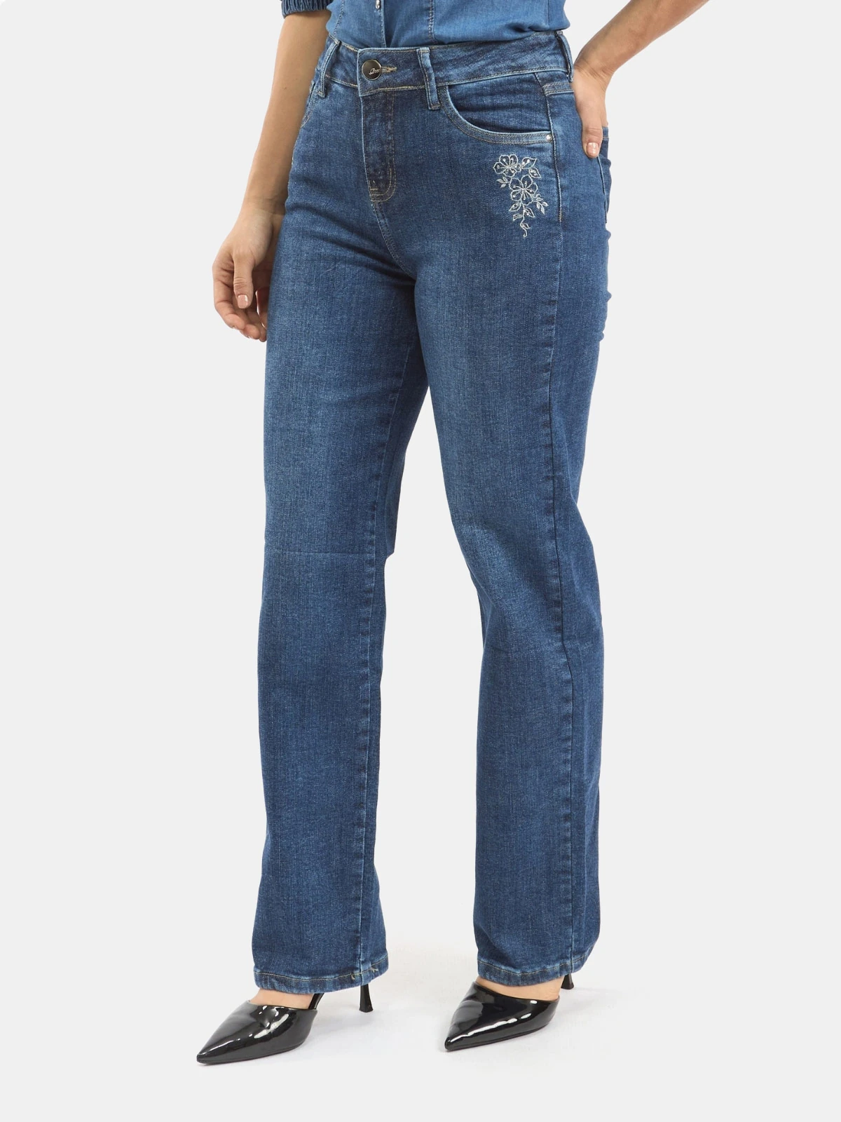 JEANS ALGODÓN RECTO MUJER PARADA 111 LORETO - 4