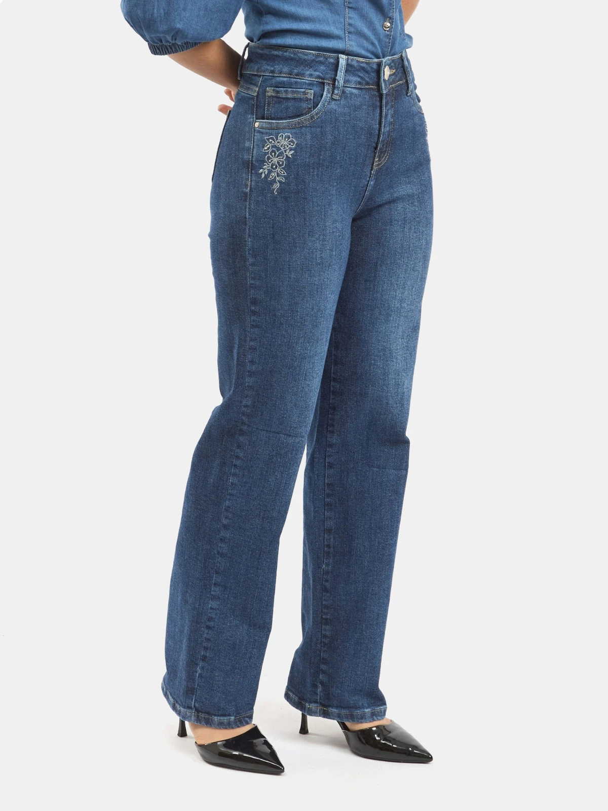 JEANS ALGODÓN RECTO MUJER PARADA 111 LORETO - 5