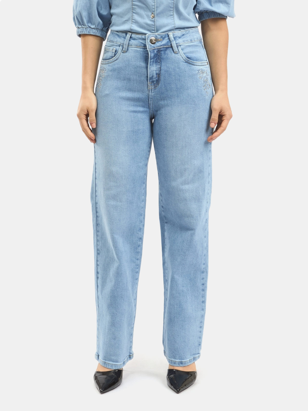 JEANS ALGODÓN RECTO MUJER PARADA 111 LORETO - 2