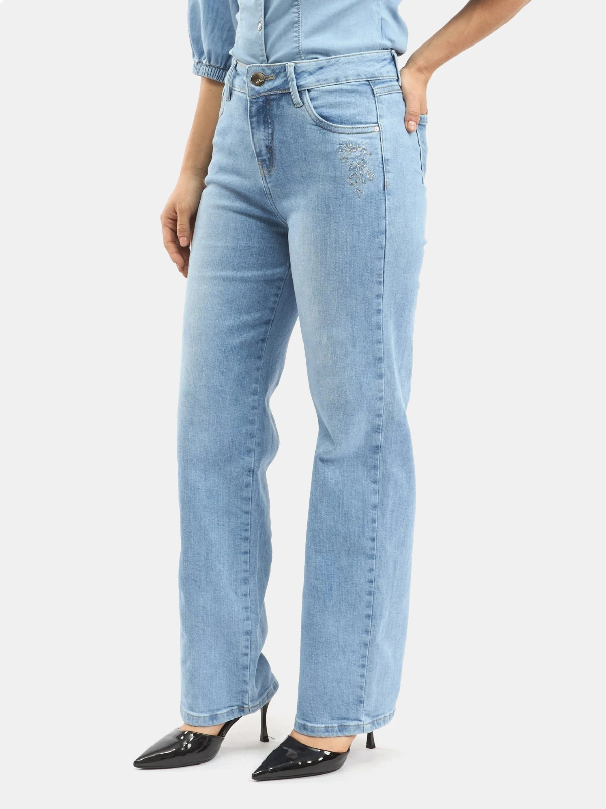JEANS ALGODÓN RECTO MUJER PARADA 111 LORETO - 4