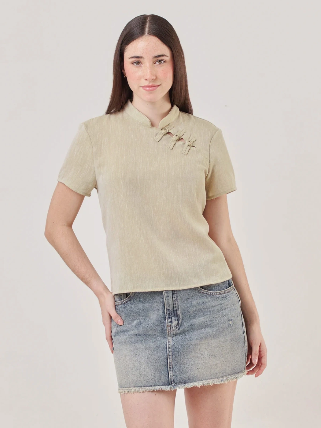 BLUSA MANGA CORTA MUJER INDEX - 2