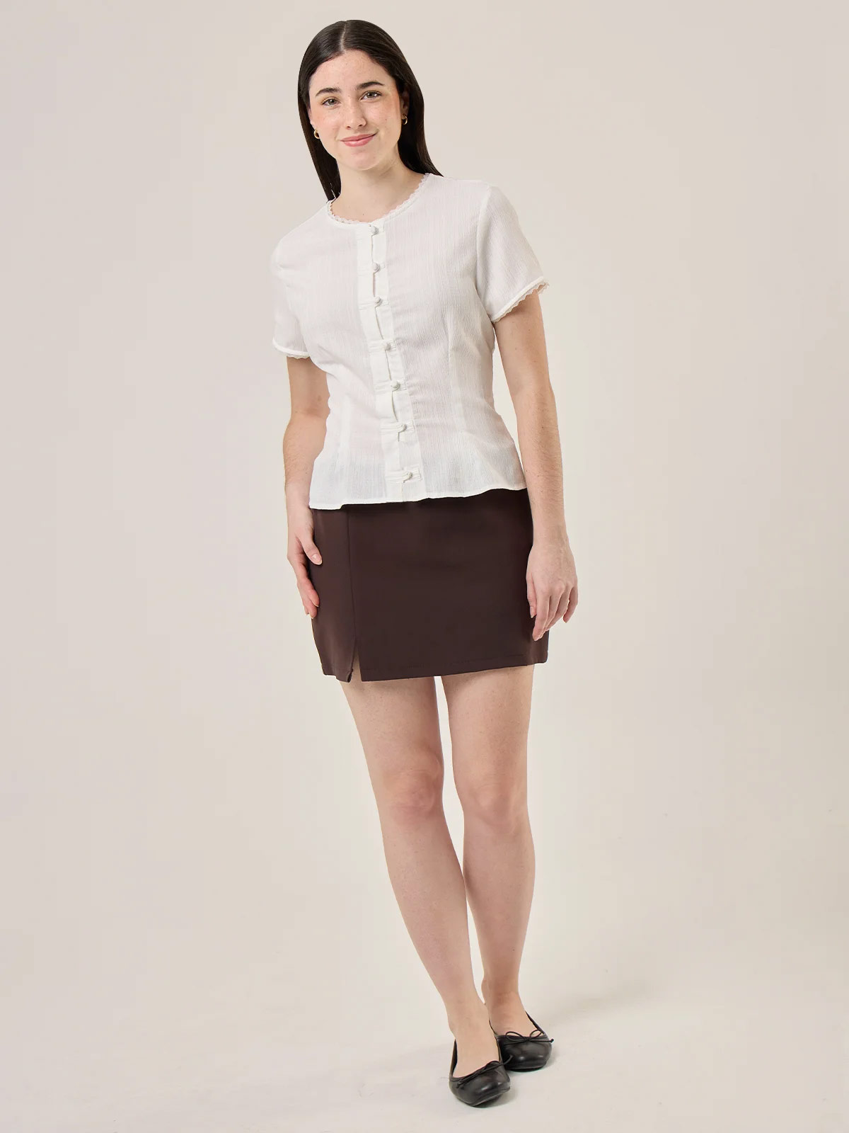 BLUSA MANGA CORTA MUJER INDEX - 5
