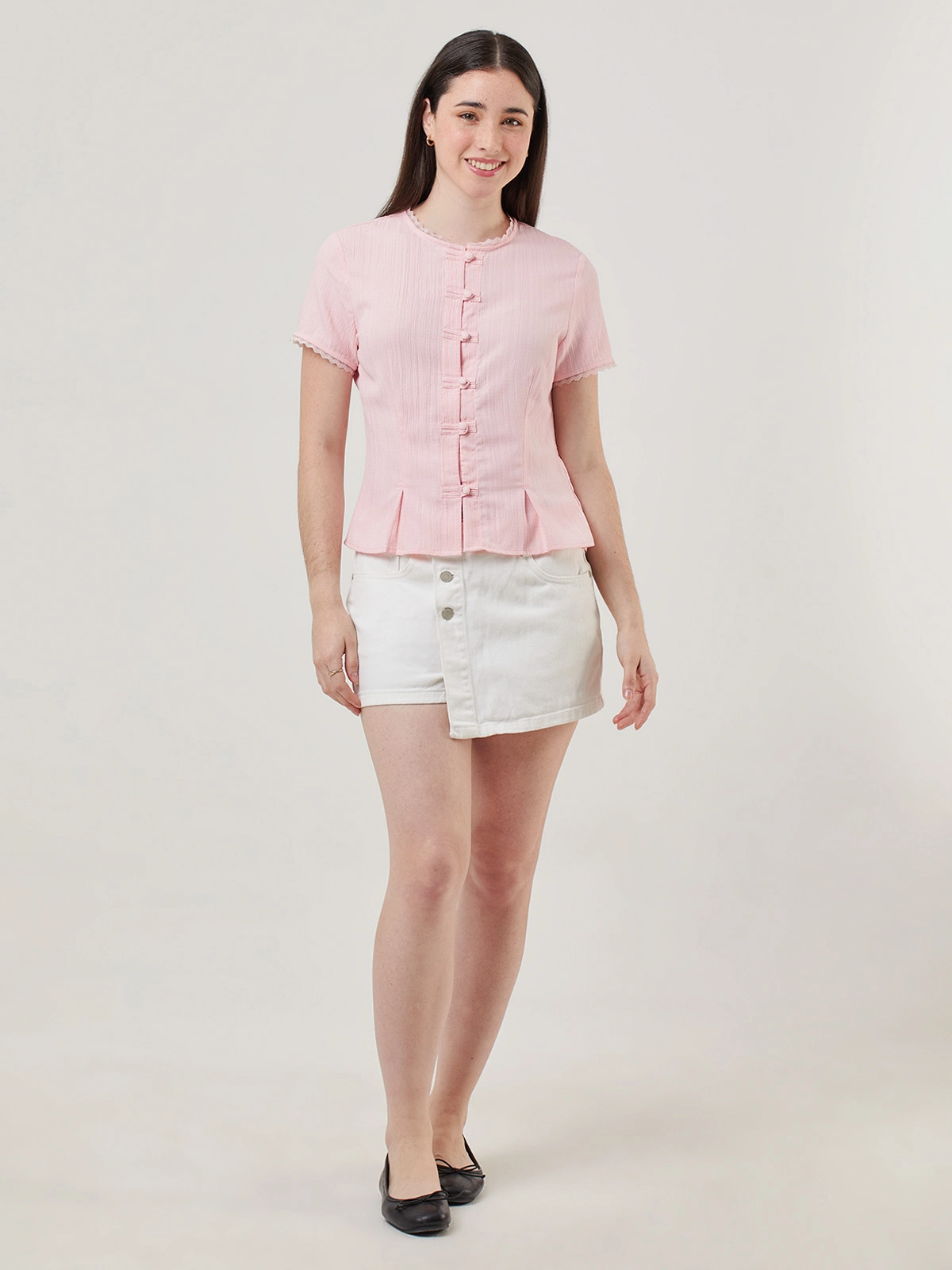 BLUSA MANGA CORTA MUJER INDEX - 5