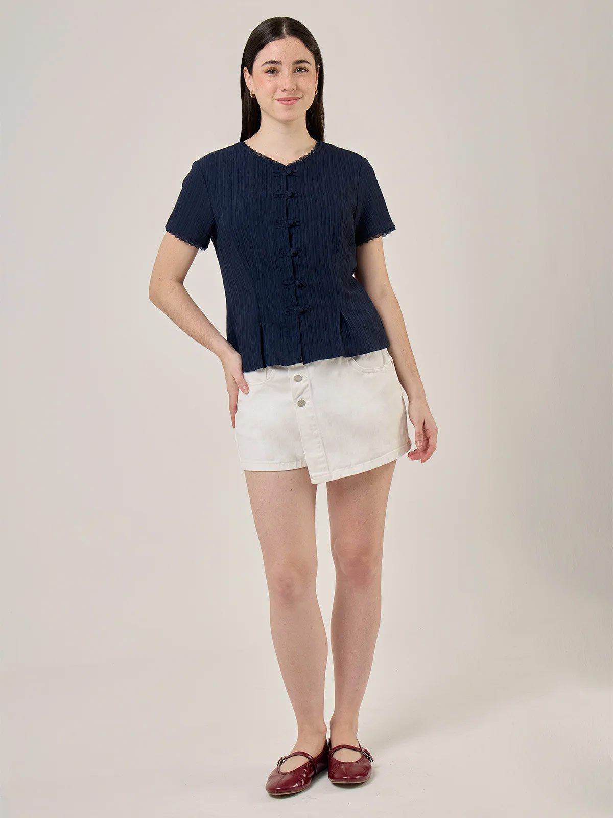 BLUSA MANGA CORTA MUJER INDEX - 5
