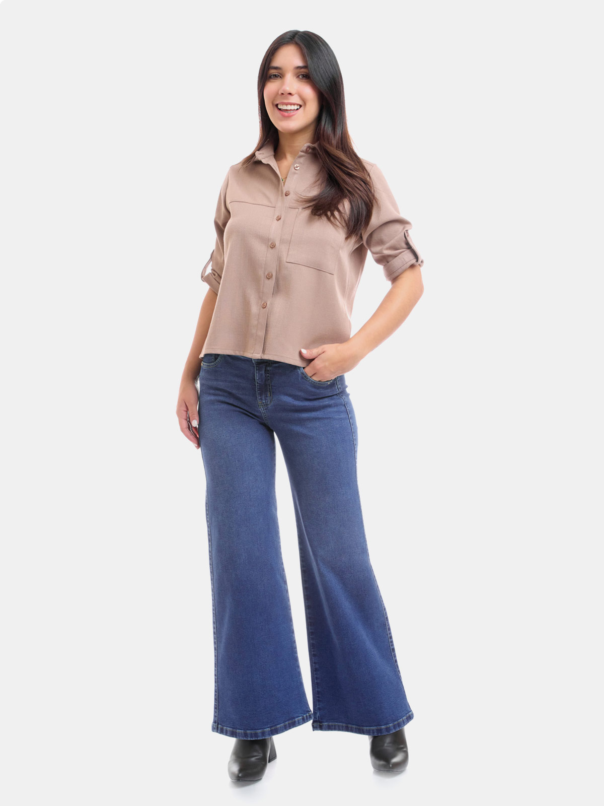 BLUSA MANGA 3/4 MUJER METAL JEANS CARMINA - 4