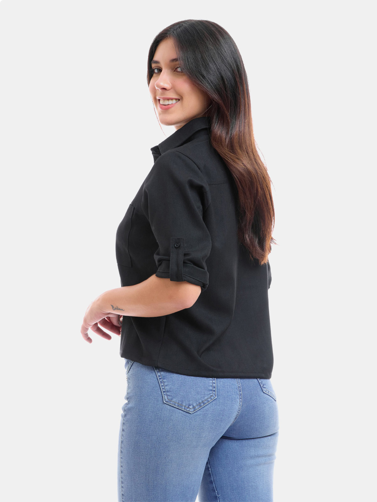 BLUSA MANGA 3/4 MUJER METAL JEANS CARMINA - 2