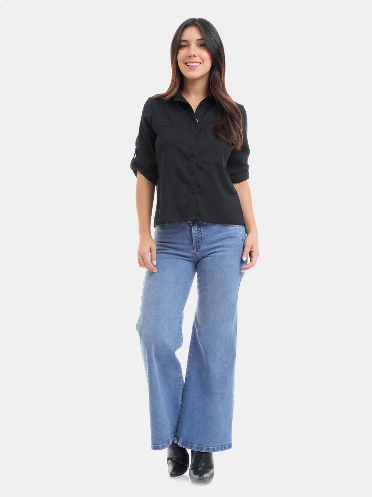 BLUSA MANGA 3/4 MUJER METAL JEANS CARMINA - 4