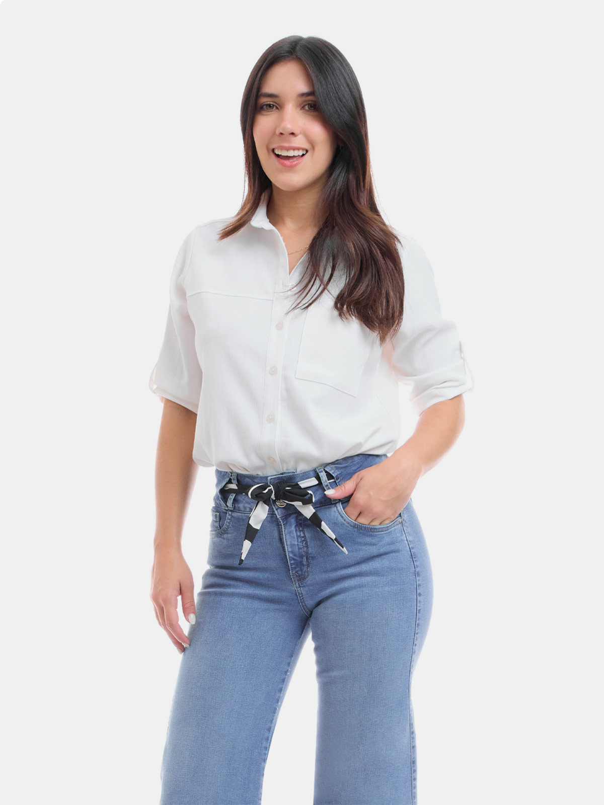 BLUSA MANGA 3/4 MUJER METAL JEANS CARMINA - 3