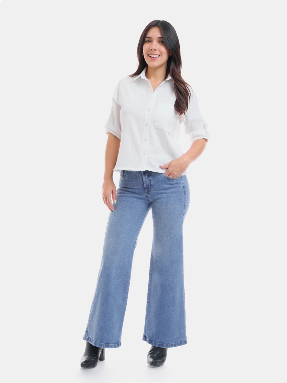 BLUSA MANGA 3/4 MUJER METAL JEANS CARMINA - 4
