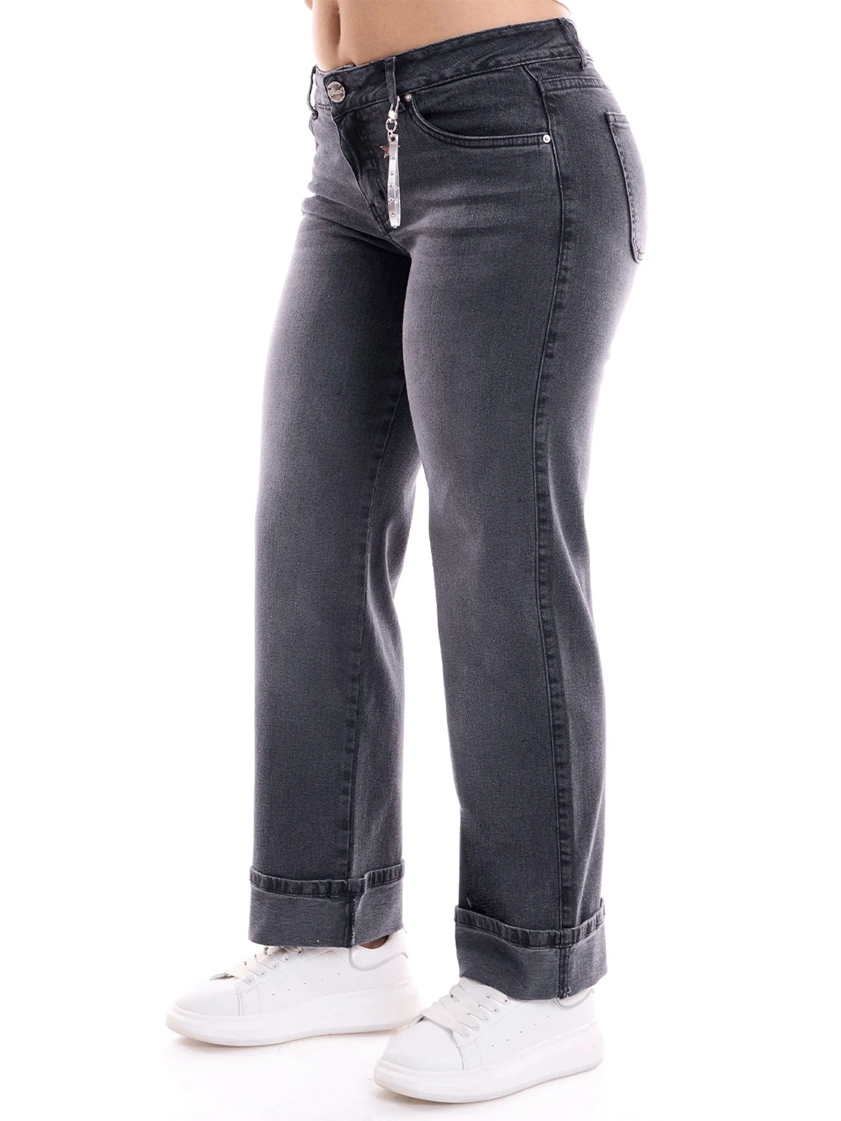 JEANS ALGODÓN STRAIGHT LOW RISE MUJER METAL JEANS SHAKIRA - 4