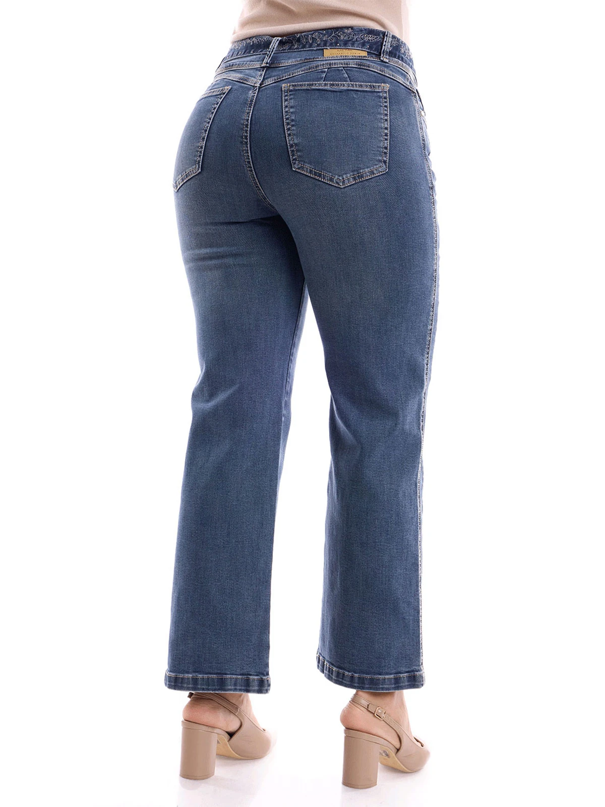 JEANS ALGODÓN STRAIGHT MUJER METAL JEANS GUADALAJARA - 3