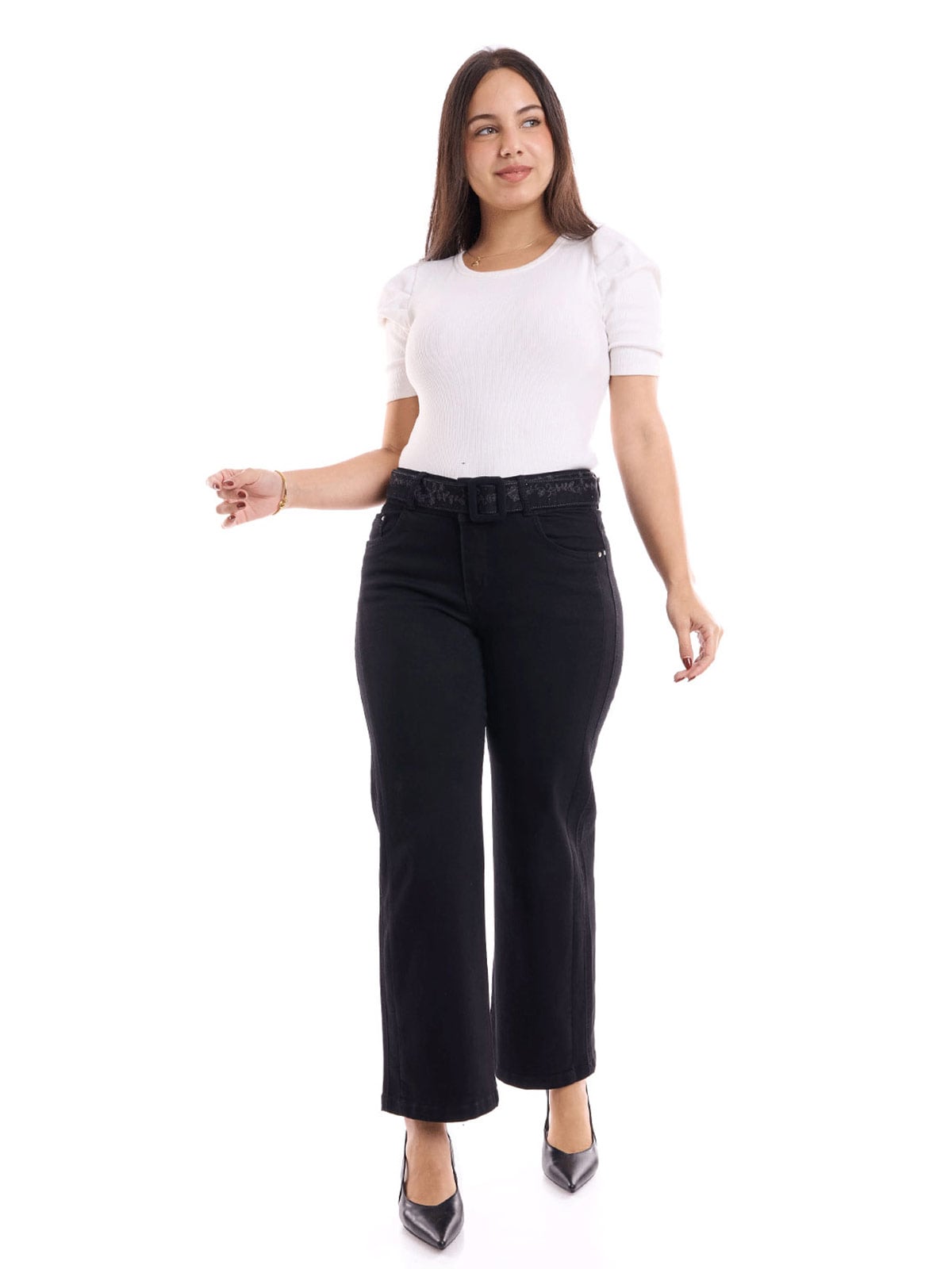 JEANS ALGODÓN STRAIGHT MUJER METAL JEANS GUADALAJARA - 1