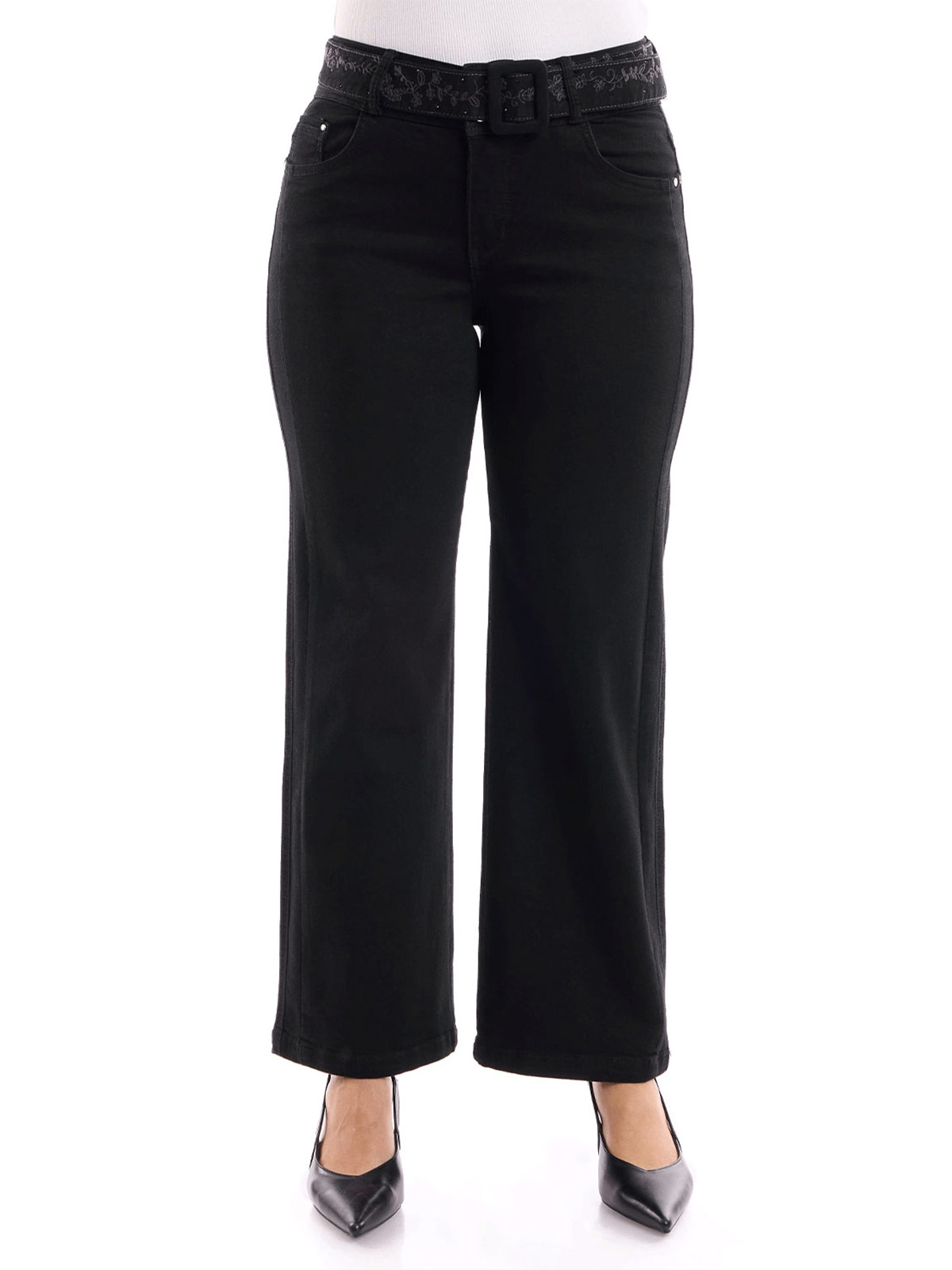 JEANS ALGODÓN STRAIGHT MUJER METAL JEANS GUADALAJARA - 2