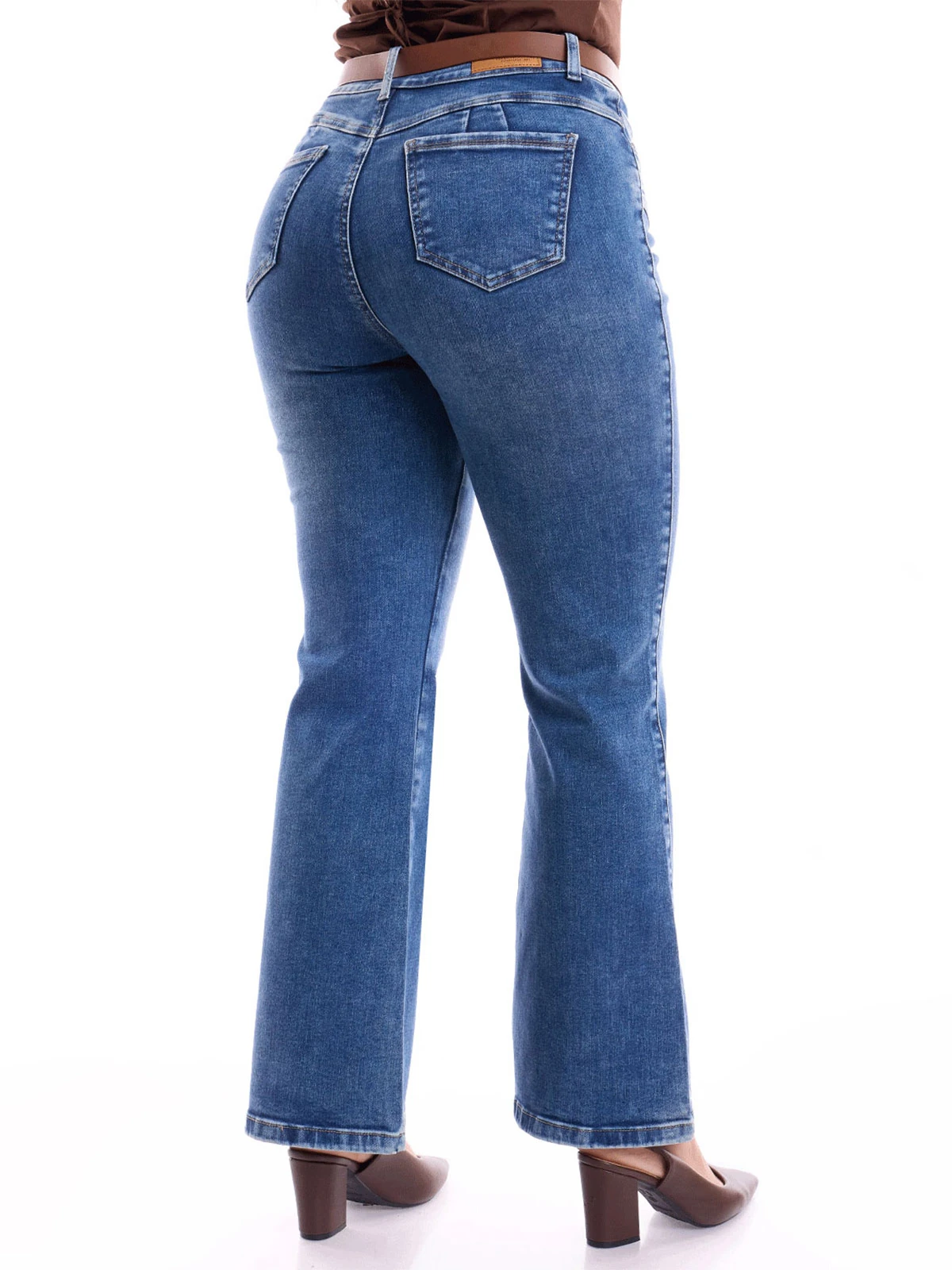 JEANS ALGODÓN FLARE MUJER METAL JEANS LIRA - 3