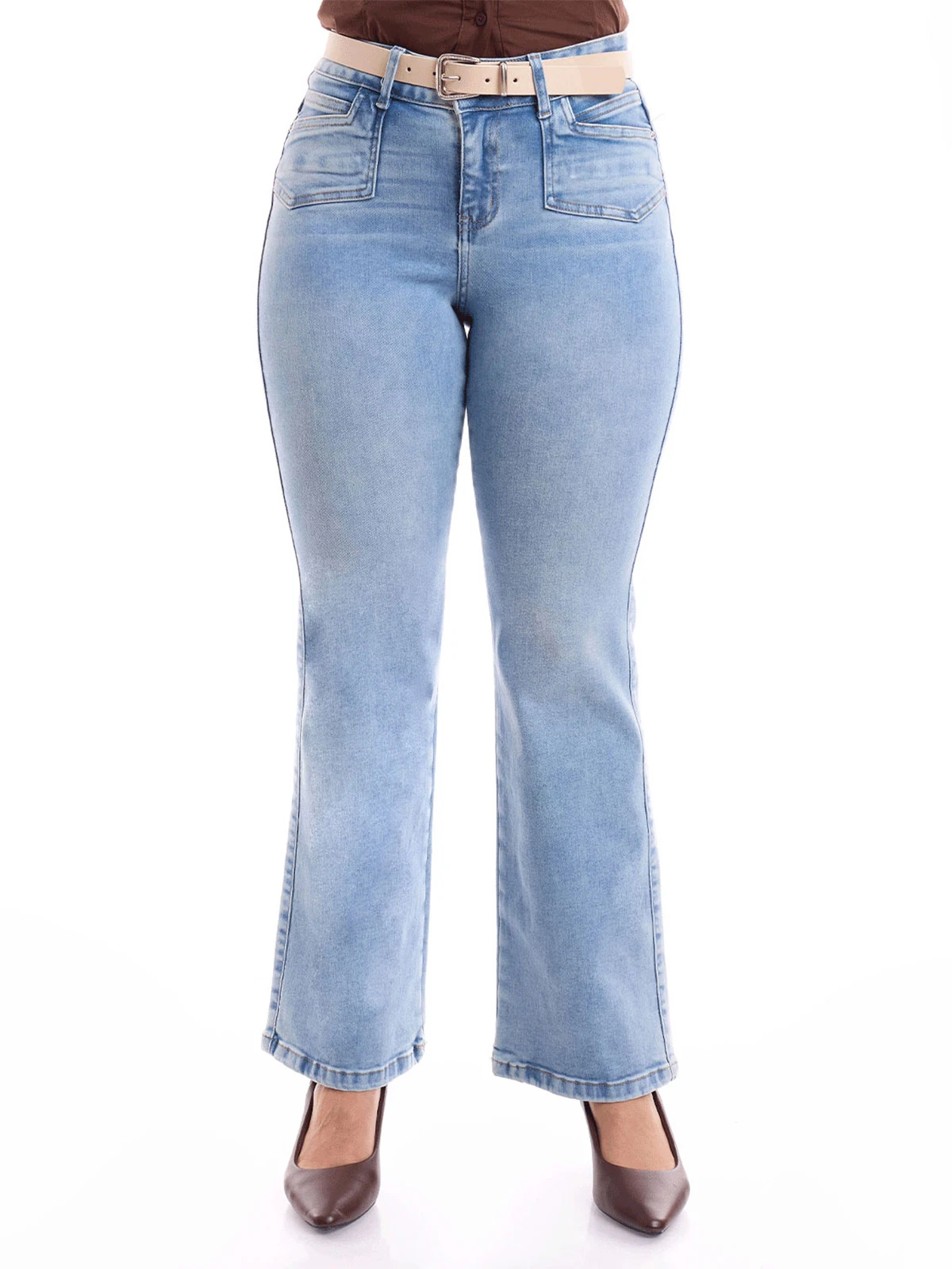 JEANS ALGODÓN FLARE MUJER METAL JEANS LIRA - 2