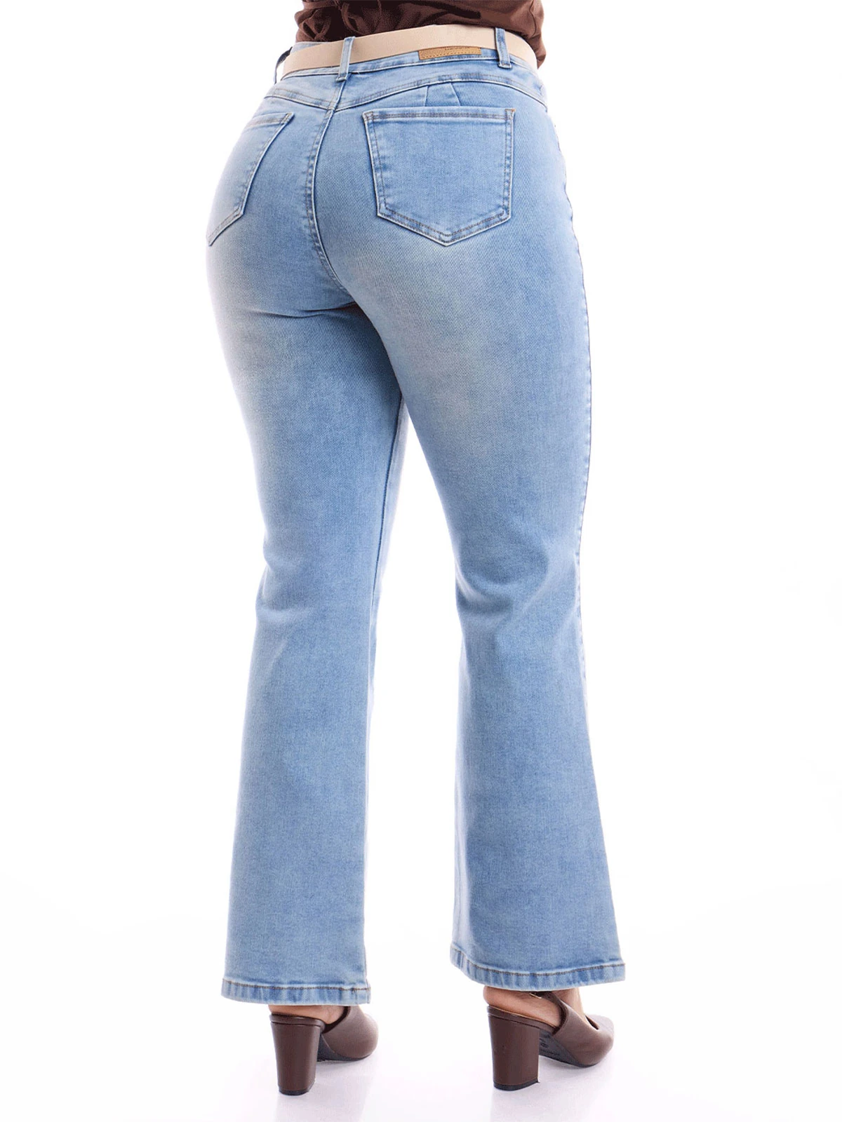 JEANS ALGODÓN FLARE MUJER METAL JEANS LIRA - 3