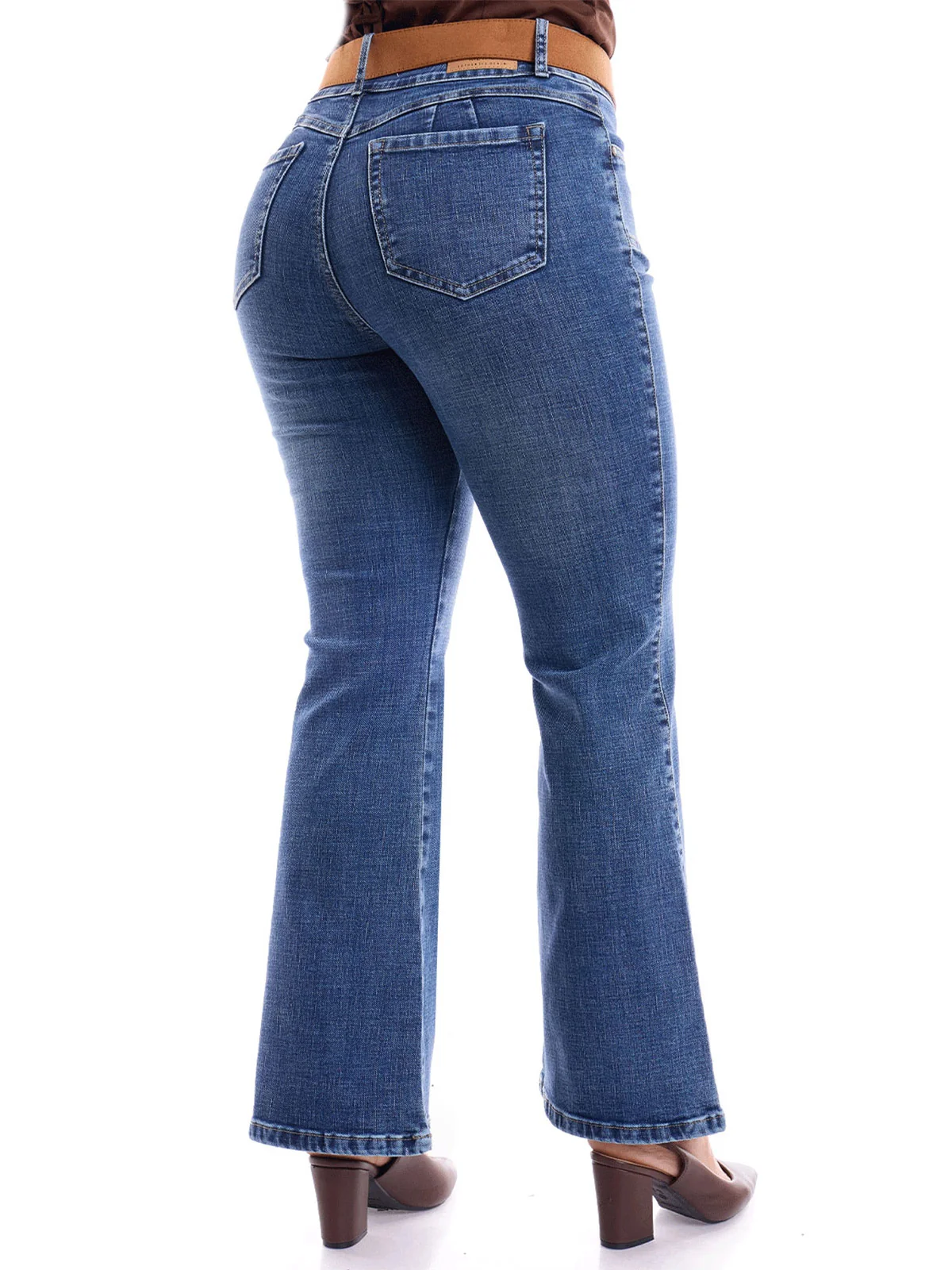 JEANS ALGODÓN FLARE MUJER METAL JEANS AFRICA - 3