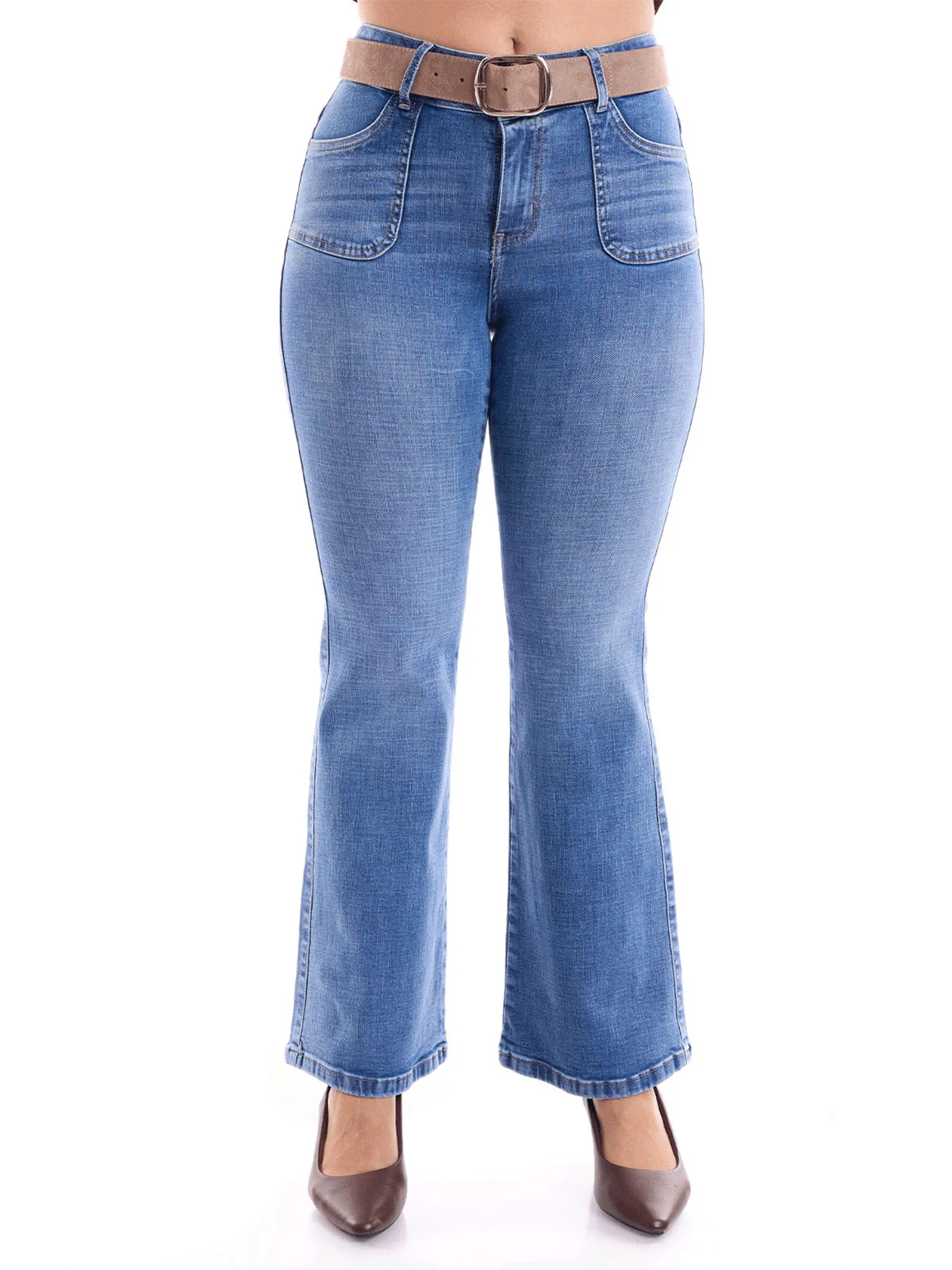 JEANS ALGODÓN FLARE MUJER METAL JEANS AFRICA - 2