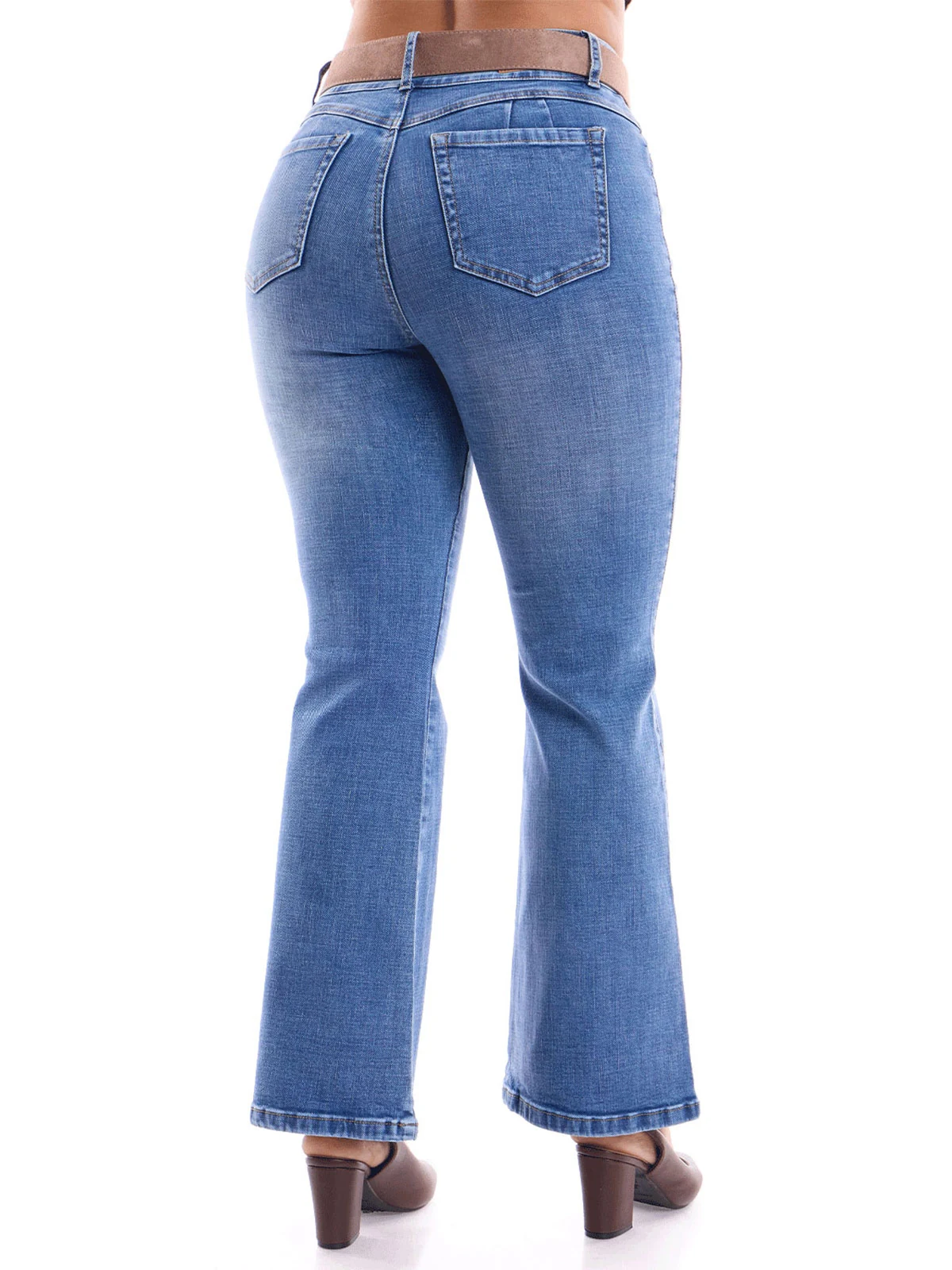 JEANS ALGODÓN FLARE MUJER METAL JEANS AFRICA - 3