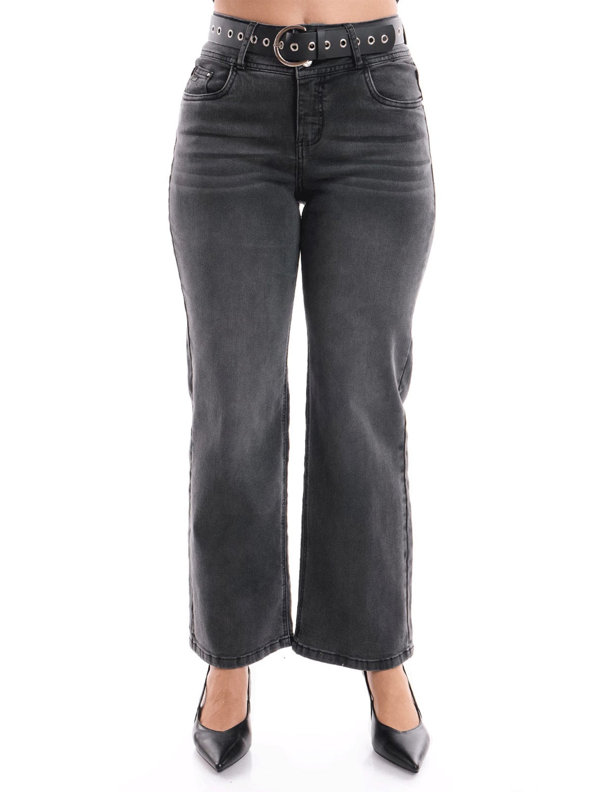 JEANS ALGODÓN STRAIGHT MUJER METAL JEANS ESTEFANIA - 2