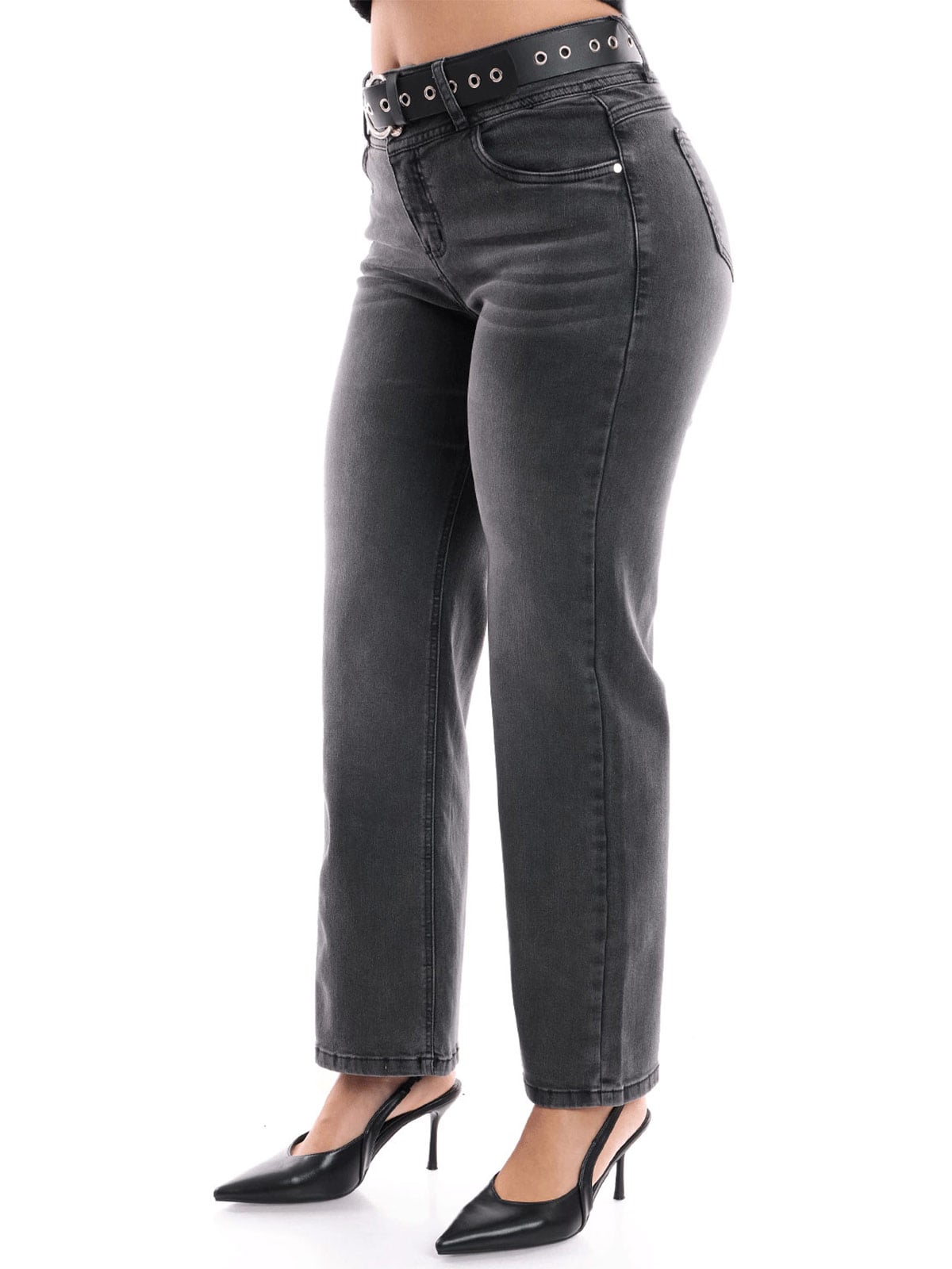 JEANS ALGODÓN STRAIGHT MUJER METAL JEANS ESTEFANIA - 4