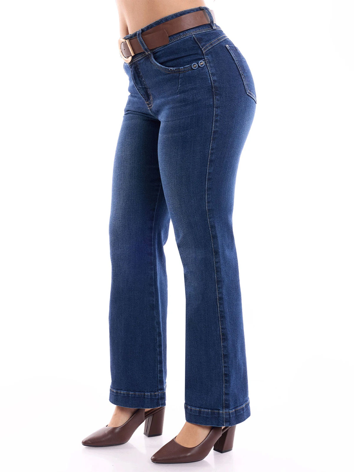 JEANS ALGODÓN WIDE LEG MUJER METAL JEANS ANGELINA - 2