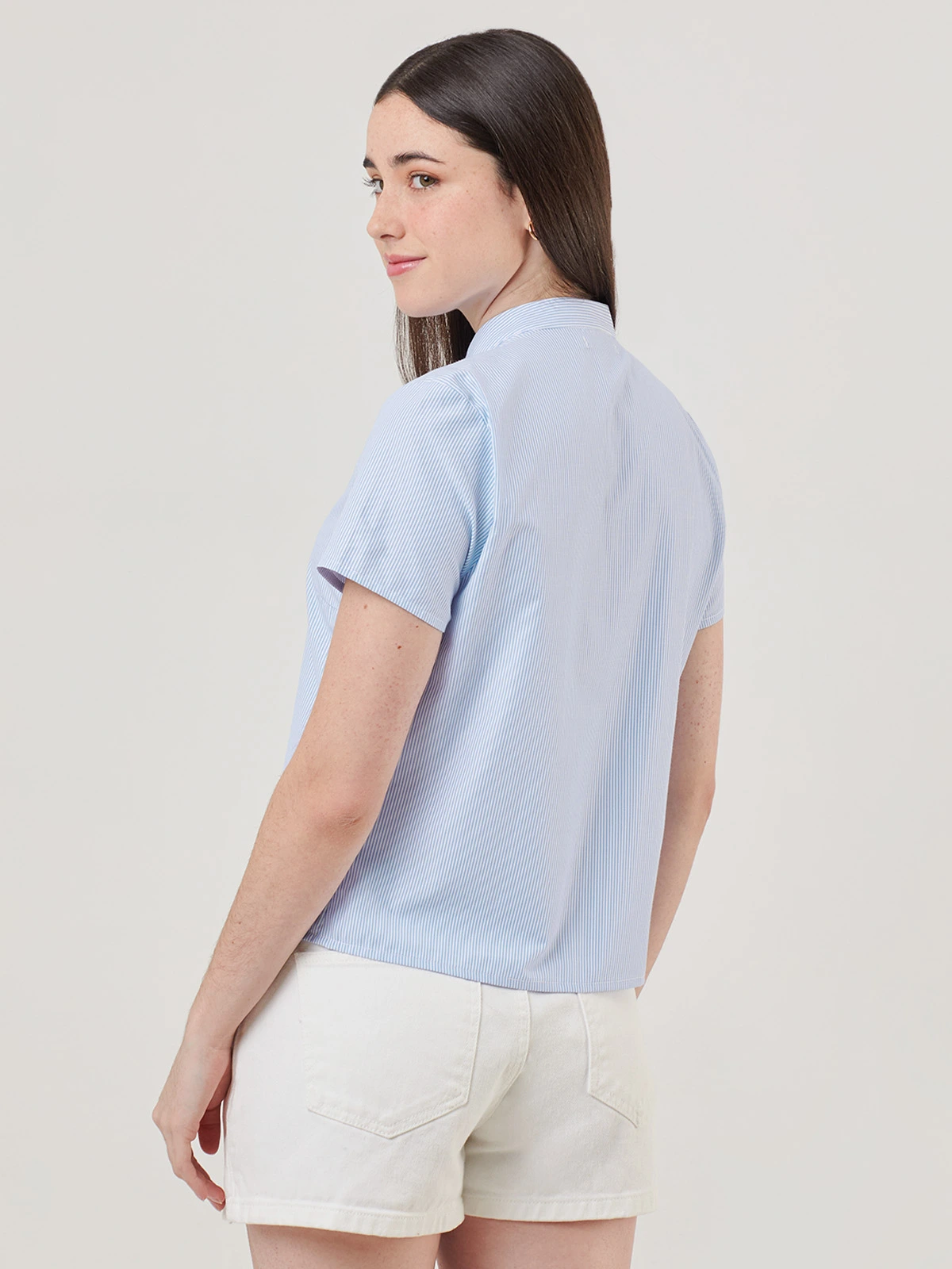 BLUSA MANGA CORTA ALGODÓN MUJER INDEX - 2
