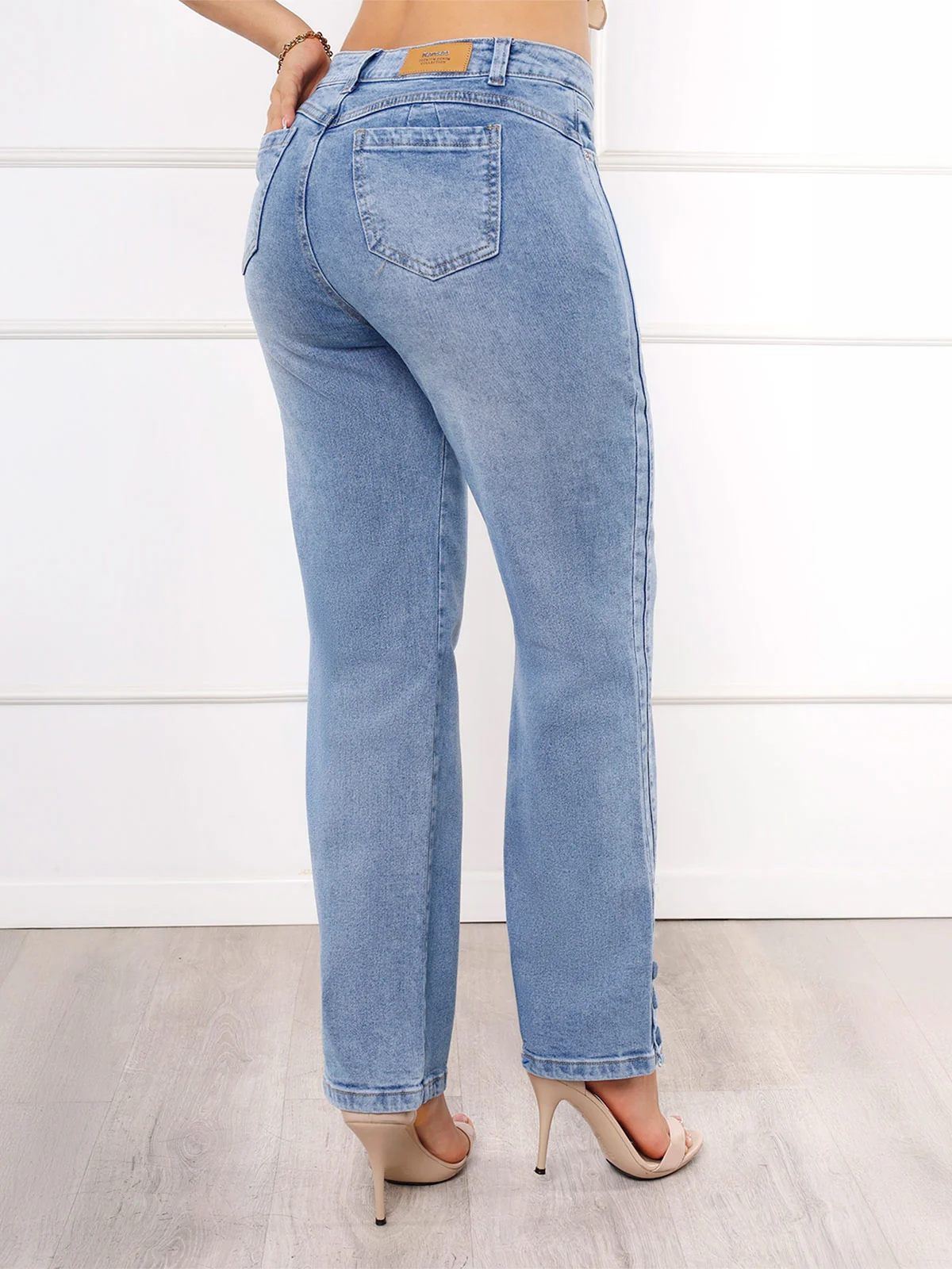 JEANS ALGODÓN RECTO MUJER KANSAS ELKA - 2
