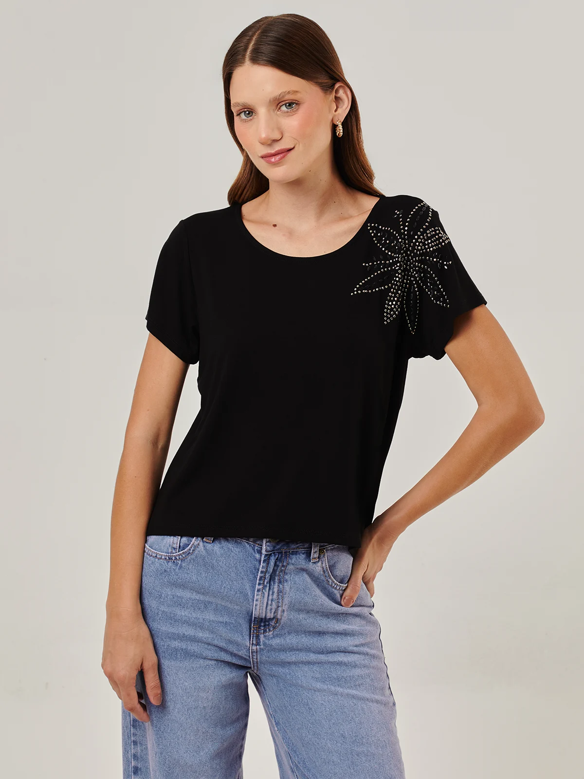 POLO MANGA CORTA ALGODÓN MUJER TATIENNE - 1