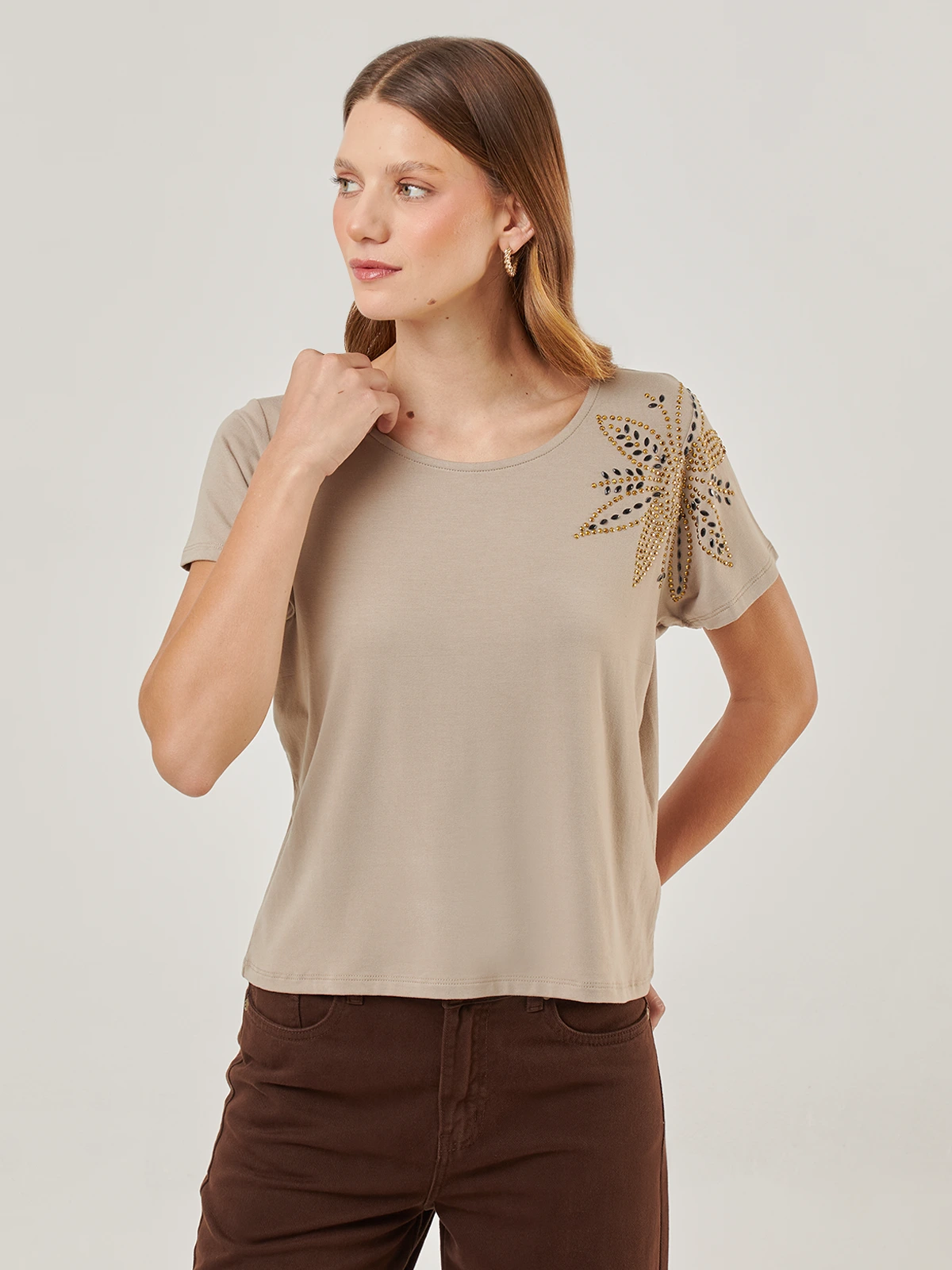 POLO MANGA CORTA ALGODÓN MUJER TATIENNE - 1
