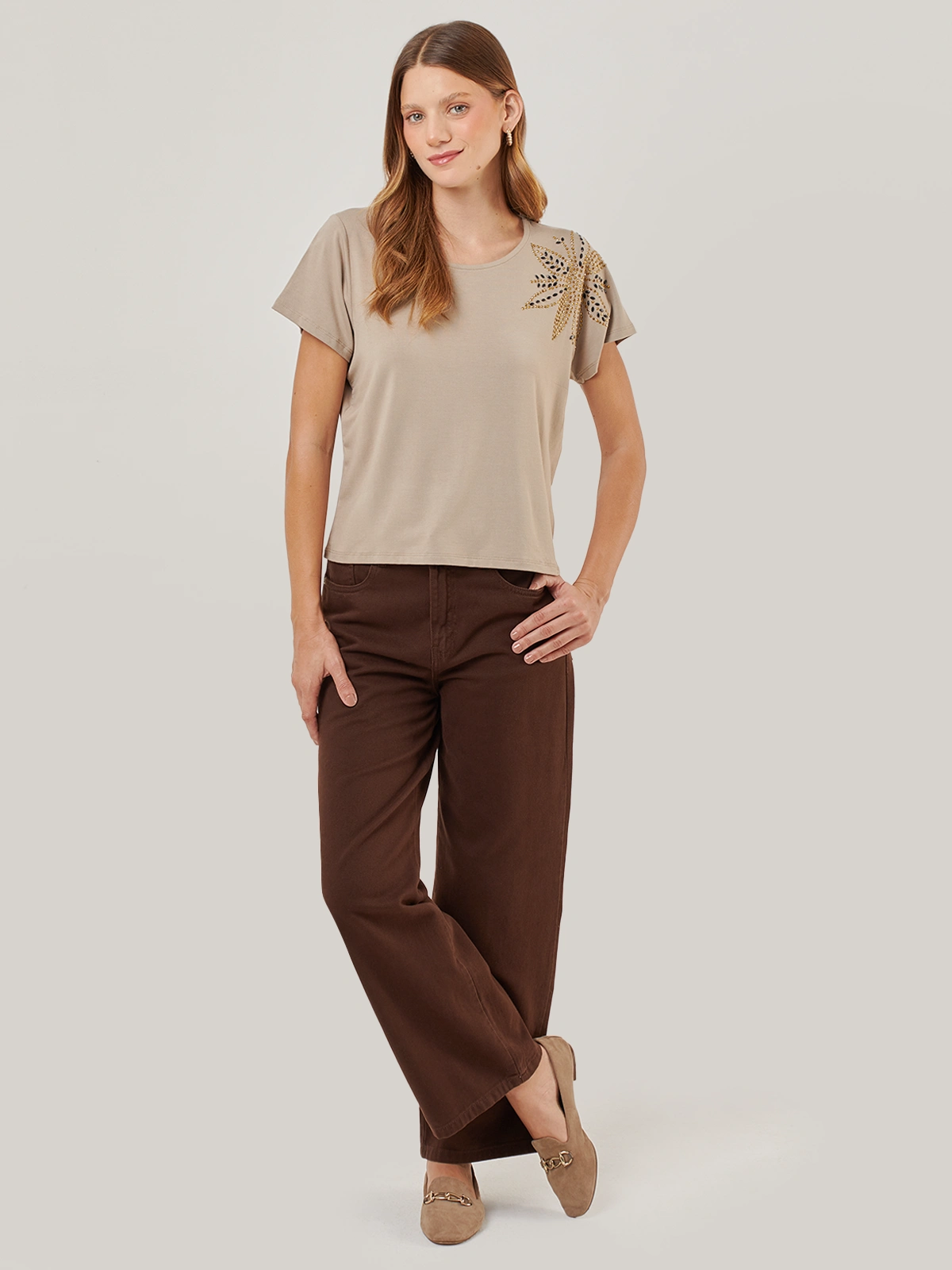 POLO MANGA CORTA ALGODÓN MUJER TATIENNE - 5