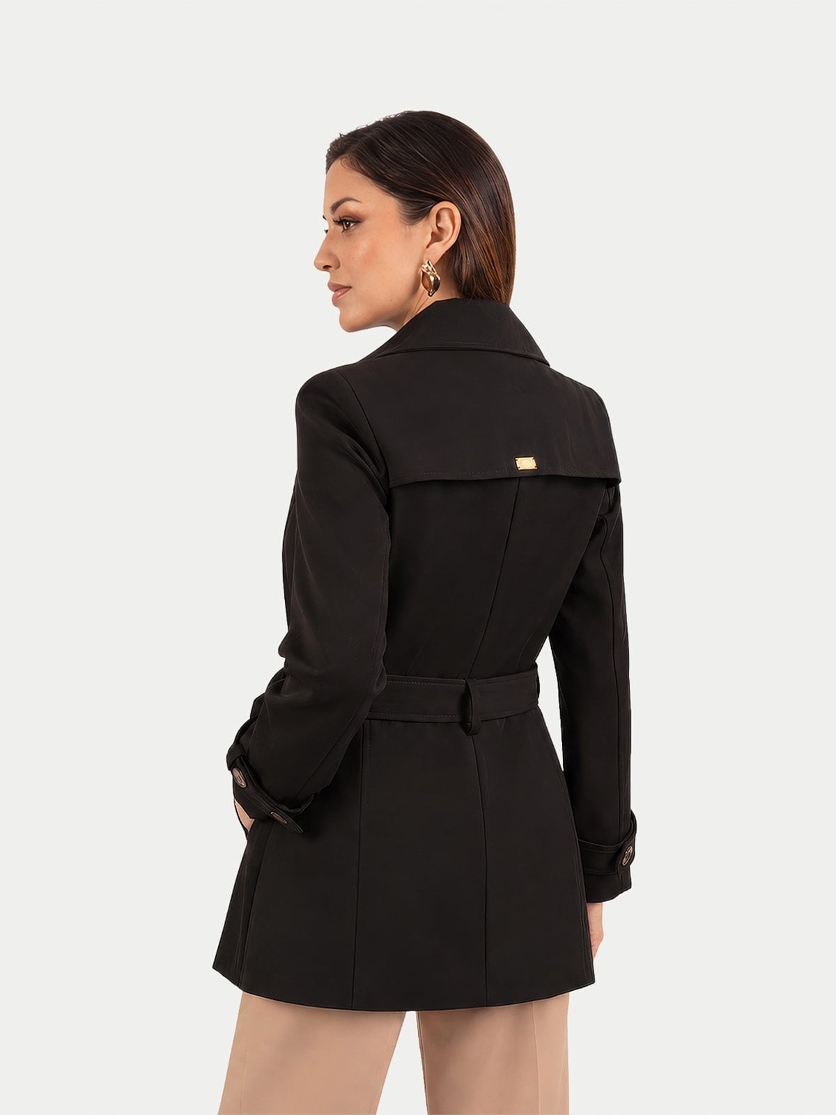 ABRIGO TRENCH MUJER CP MODA DE COLECCIÓN NOOSA - 3