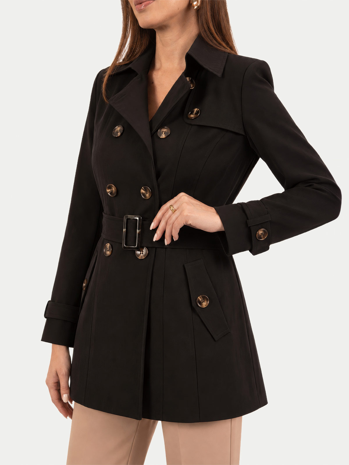 ABRIGO TRENCH MUJER CP MODA DE COLECCIÓN NOOSA - 4