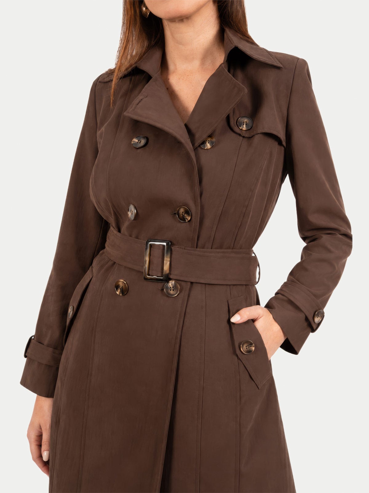 ABRIGO TRENCH MUJER CP MODA DE COLECCIÓN NOOSA - 4