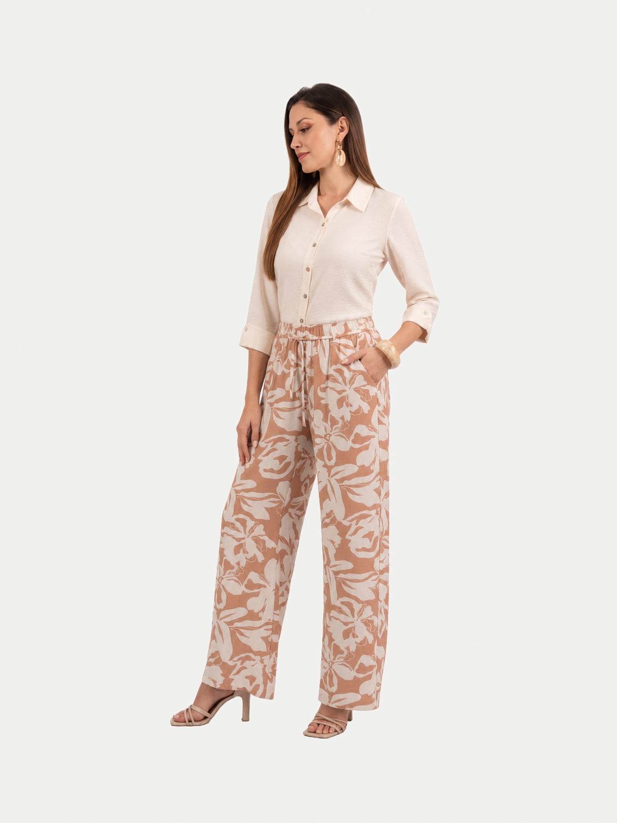 PANTALÓN REGULAR MUJER CP MODA DE COLECCIÓN TAORMINA - 1
