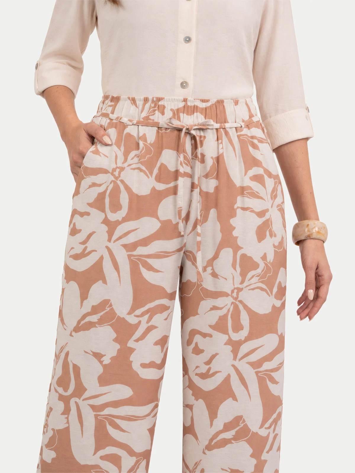 PANTALÓN REGULAR MUJER CP MODA DE COLECCIÓN TAORMINA - 3