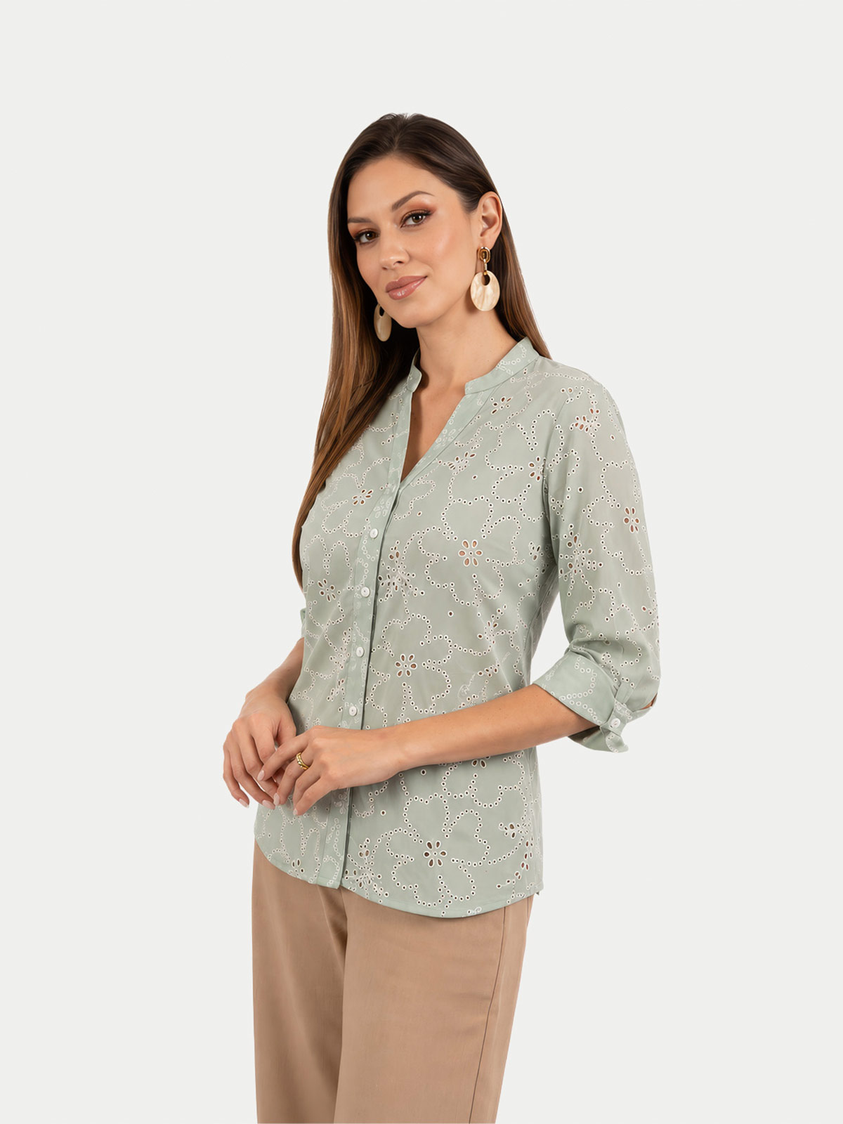 BLUSA ALGODÓN MUJER CP MODA DE COLECCIÓN - 2