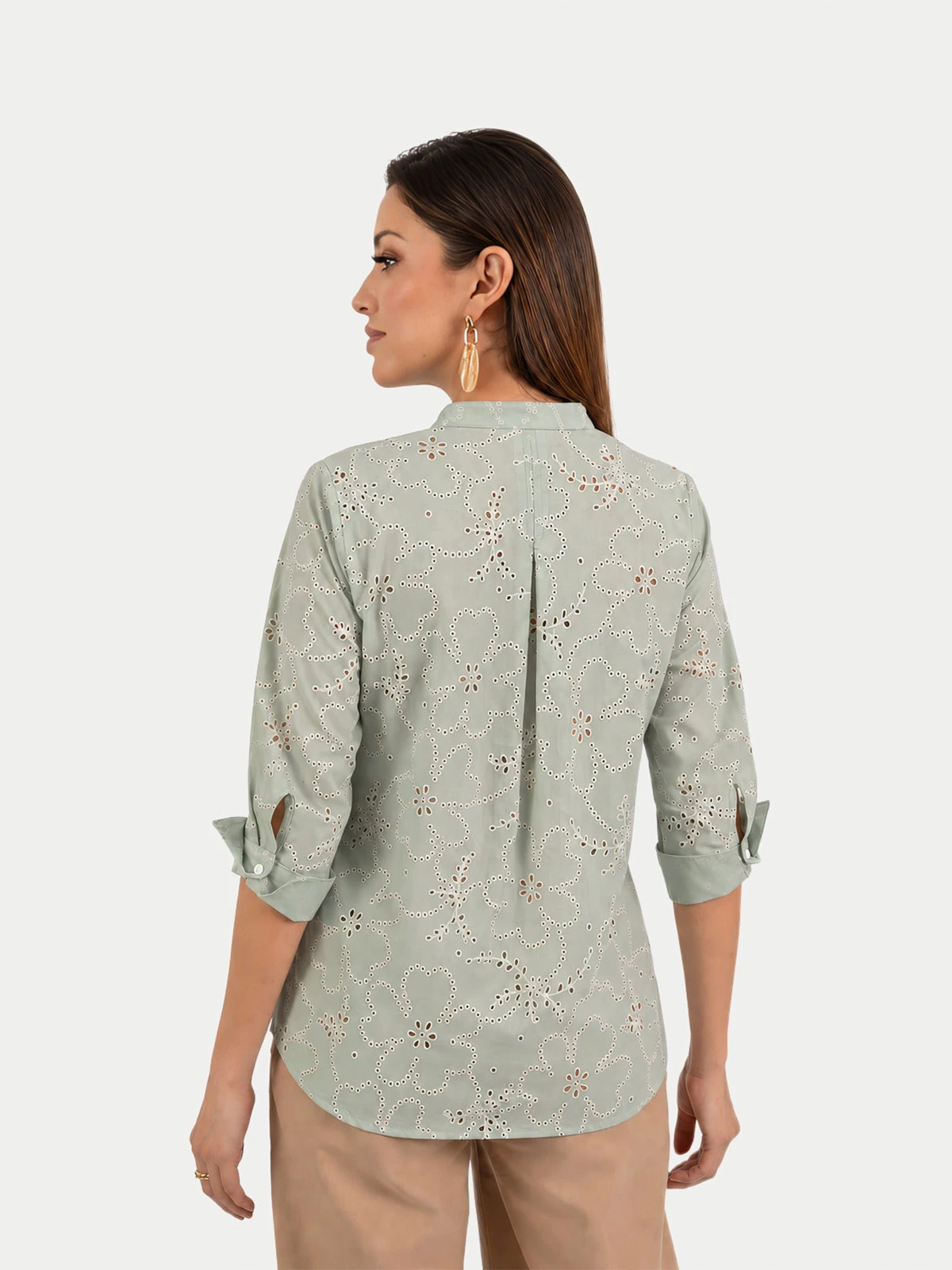 BLUSA ALGODÓN MUJER CP MODA DE COLECCIÓN - 3