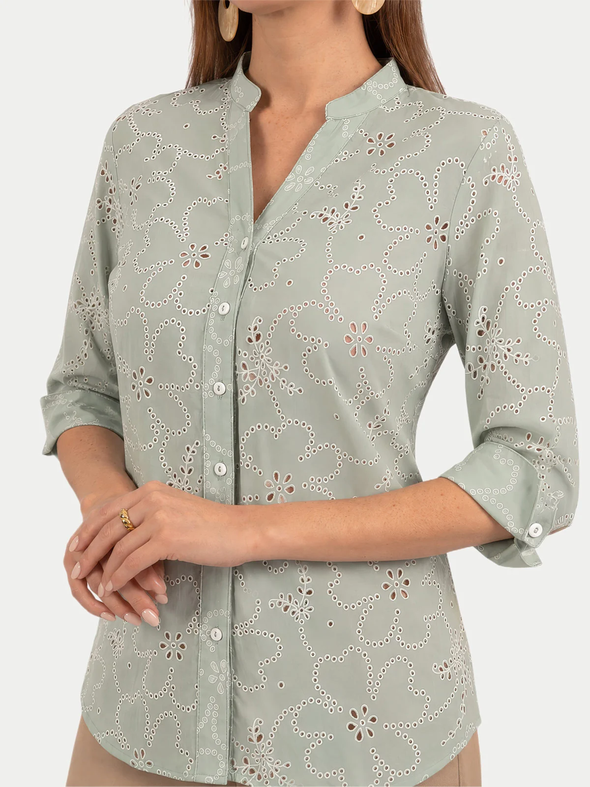 BLUSA ALGODÓN MUJER CP MODA DE COLECCIÓN - 4