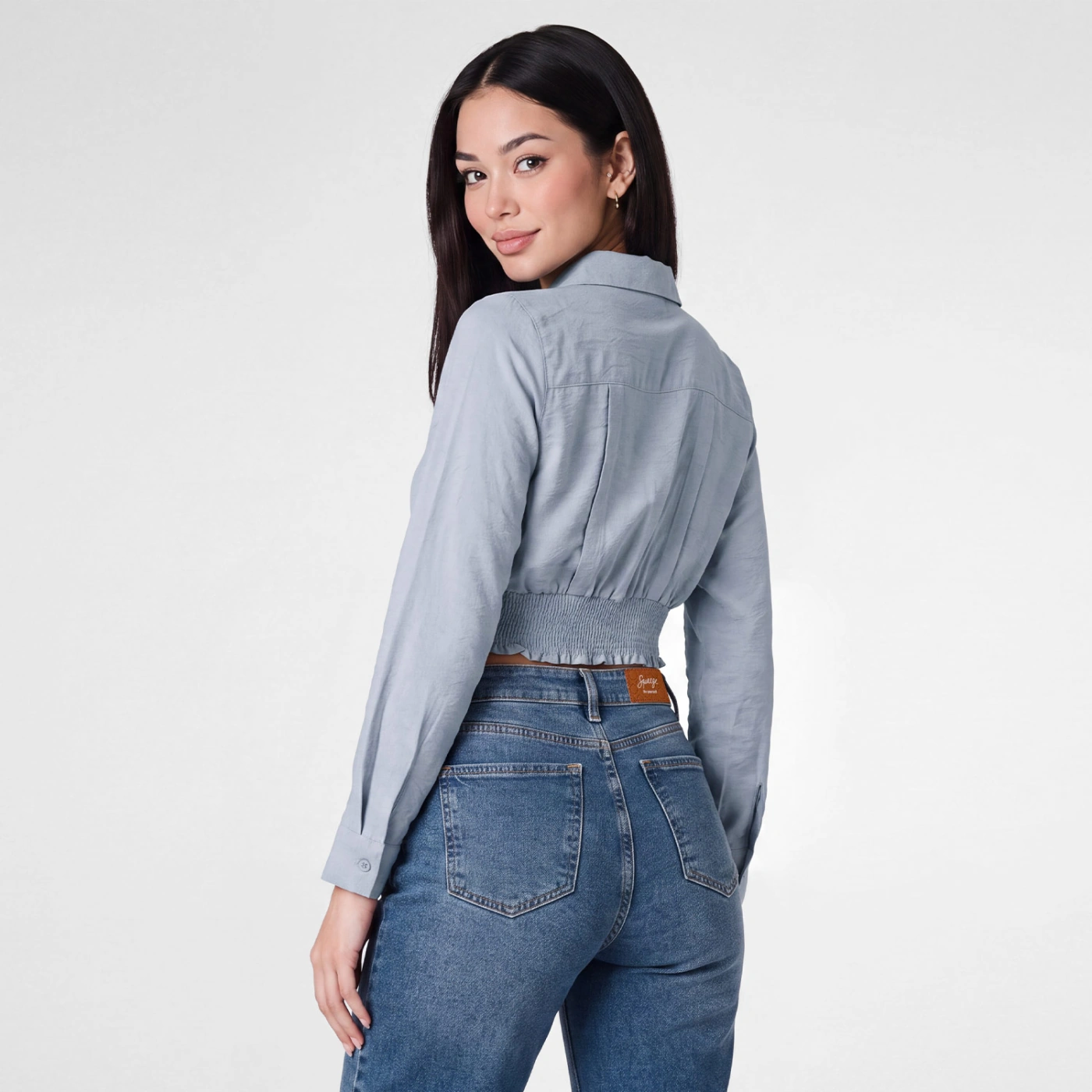 BLUSA MANGA LARGA MUJER SQUEEZE LYREN - 3