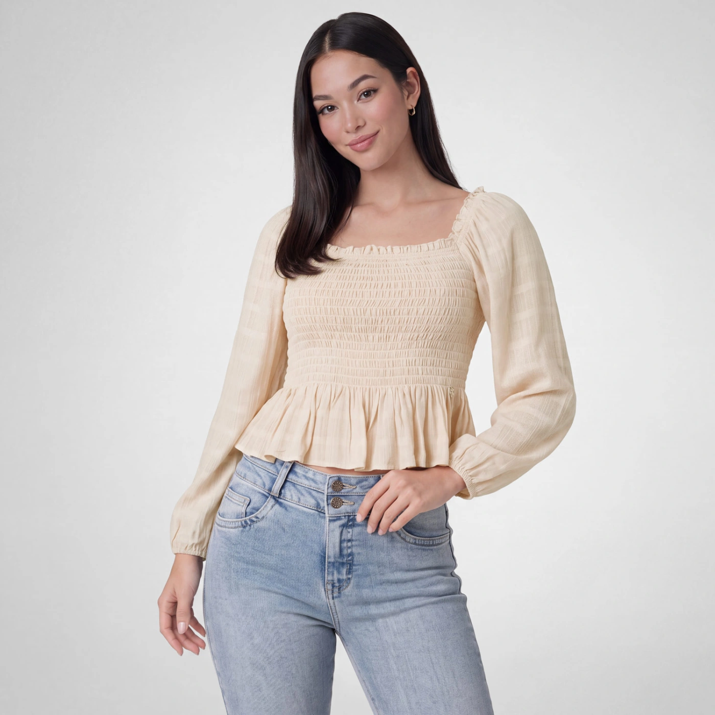 BLUSA MANGA LARGA MUJER SQUEEZE KERIXA - 1