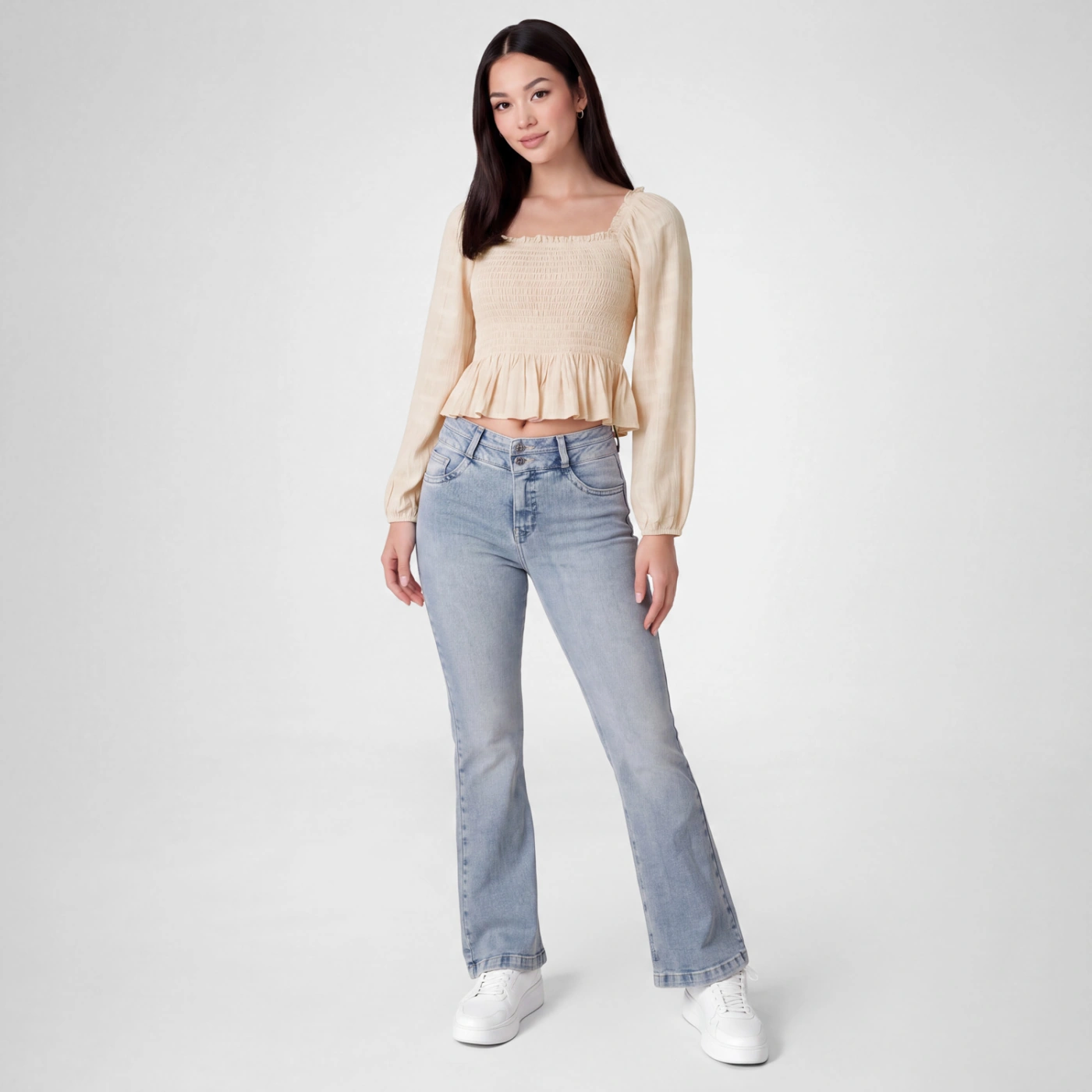 BLUSA MANGA LARGA MUJER SQUEEZE KERIXA - 2