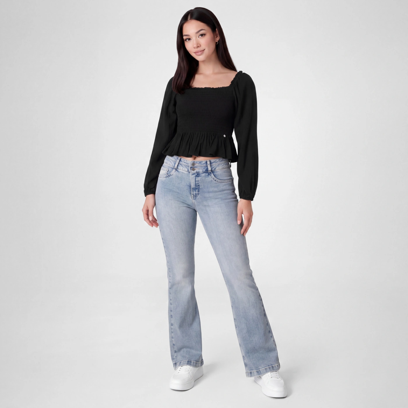 BLUSA MANGA LARGA MUJER SQUEEZE KERIXA - 2
